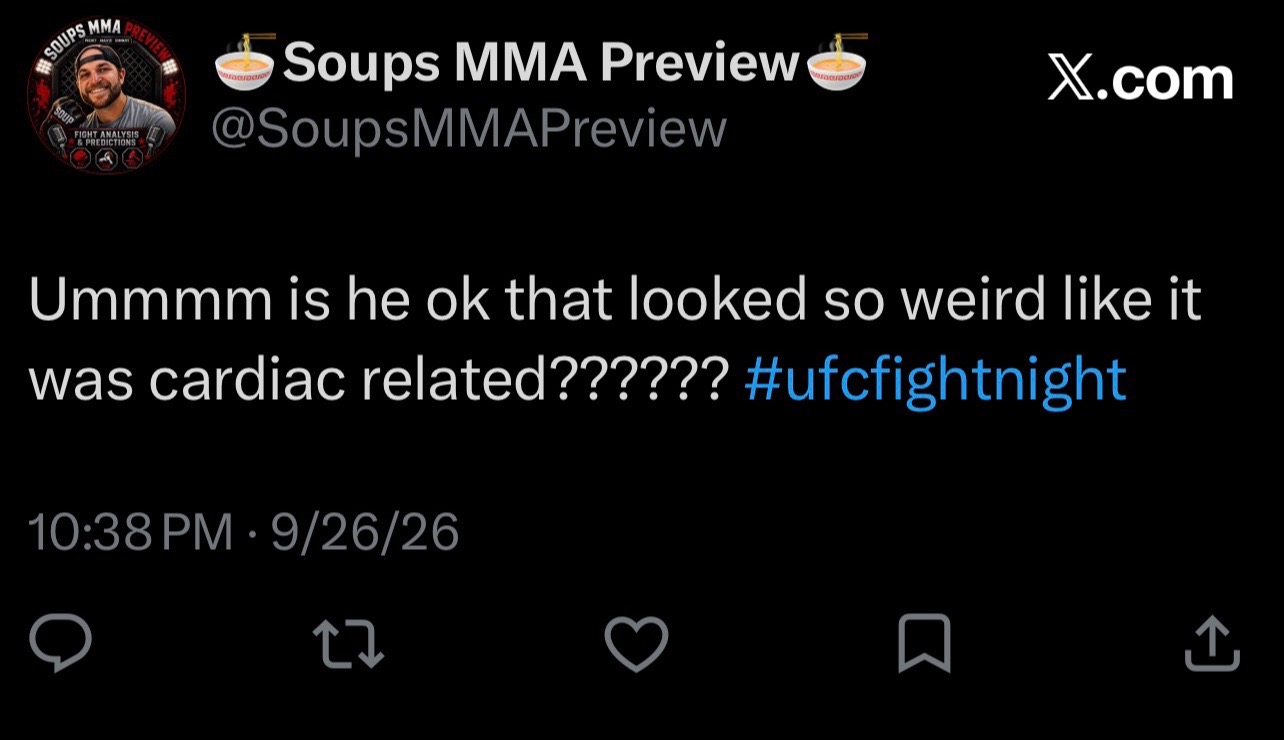 @🍜Soups MMA Preview 🍜