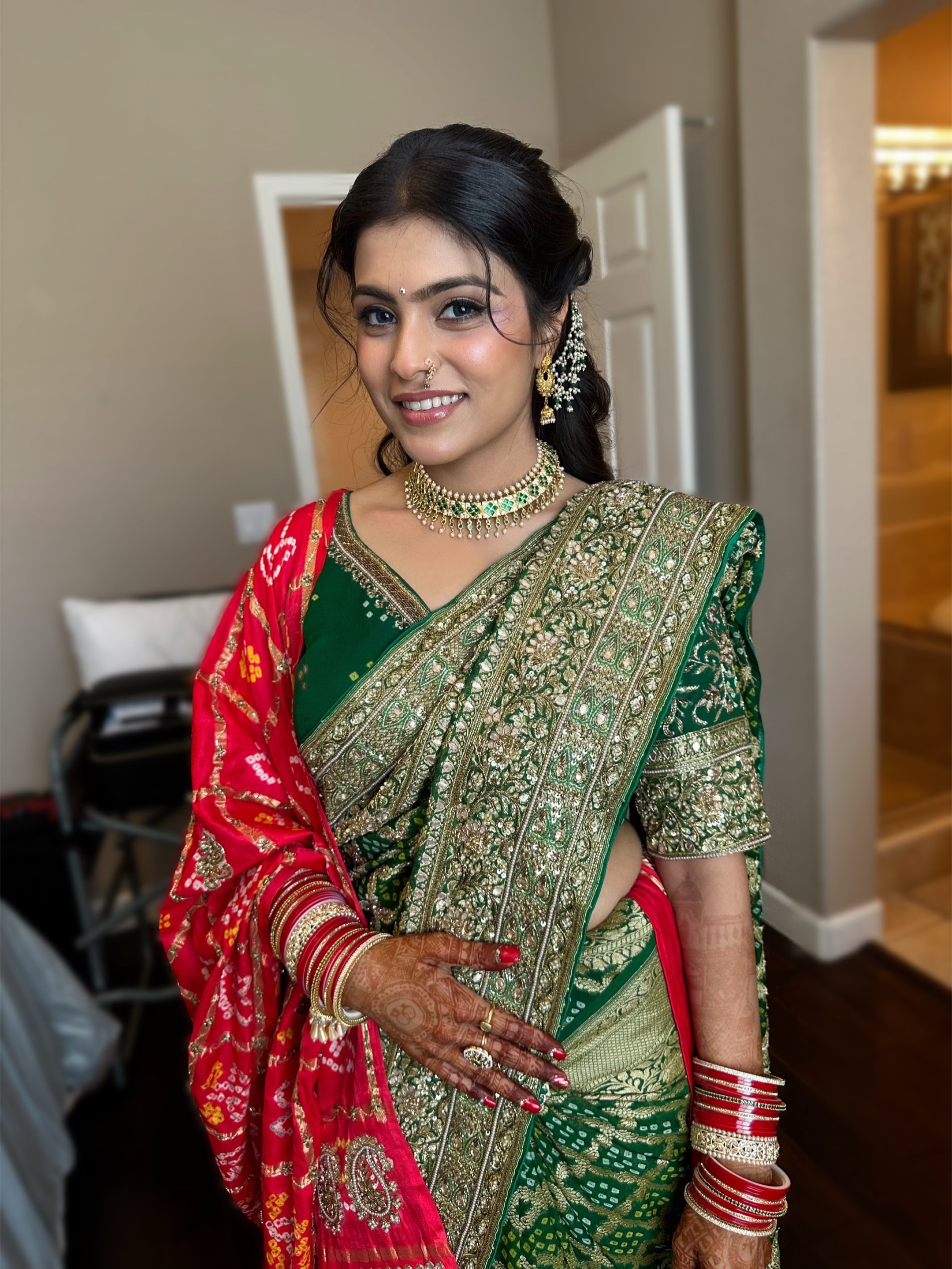 @Glam Henna Saree