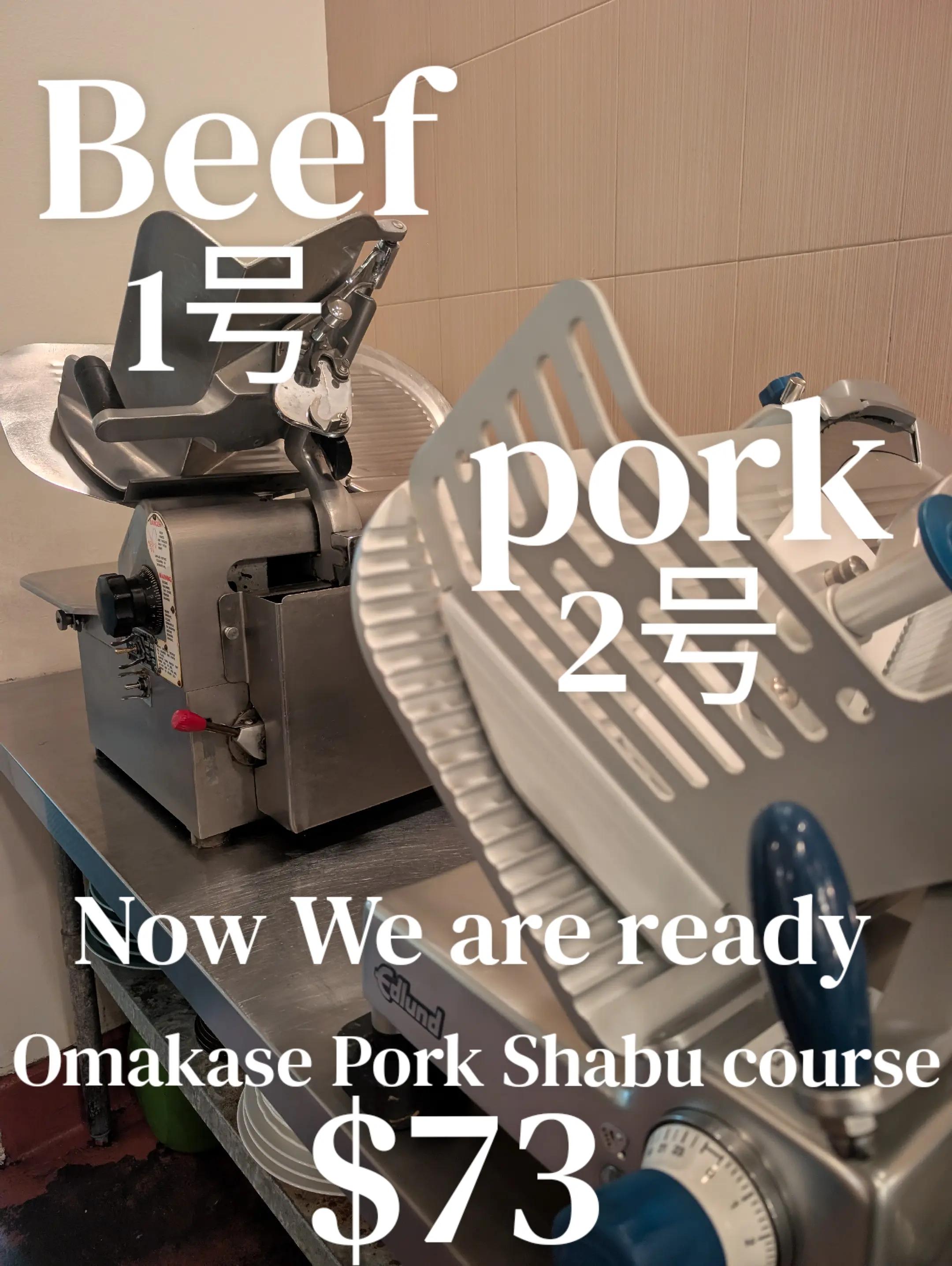 @Tensho Omakase Shabu Kaiseki