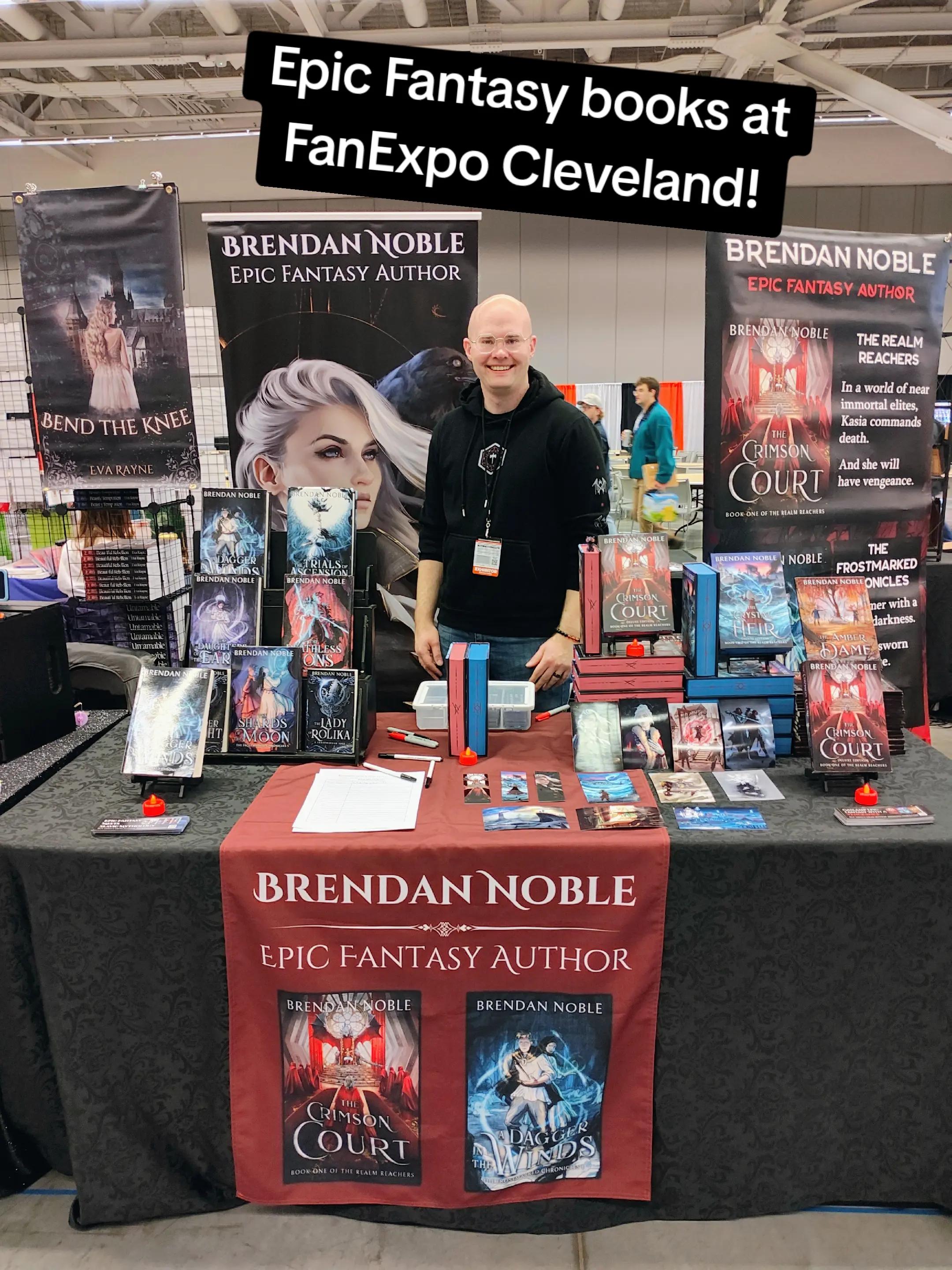 @Brendan Noble, Fantasy Author