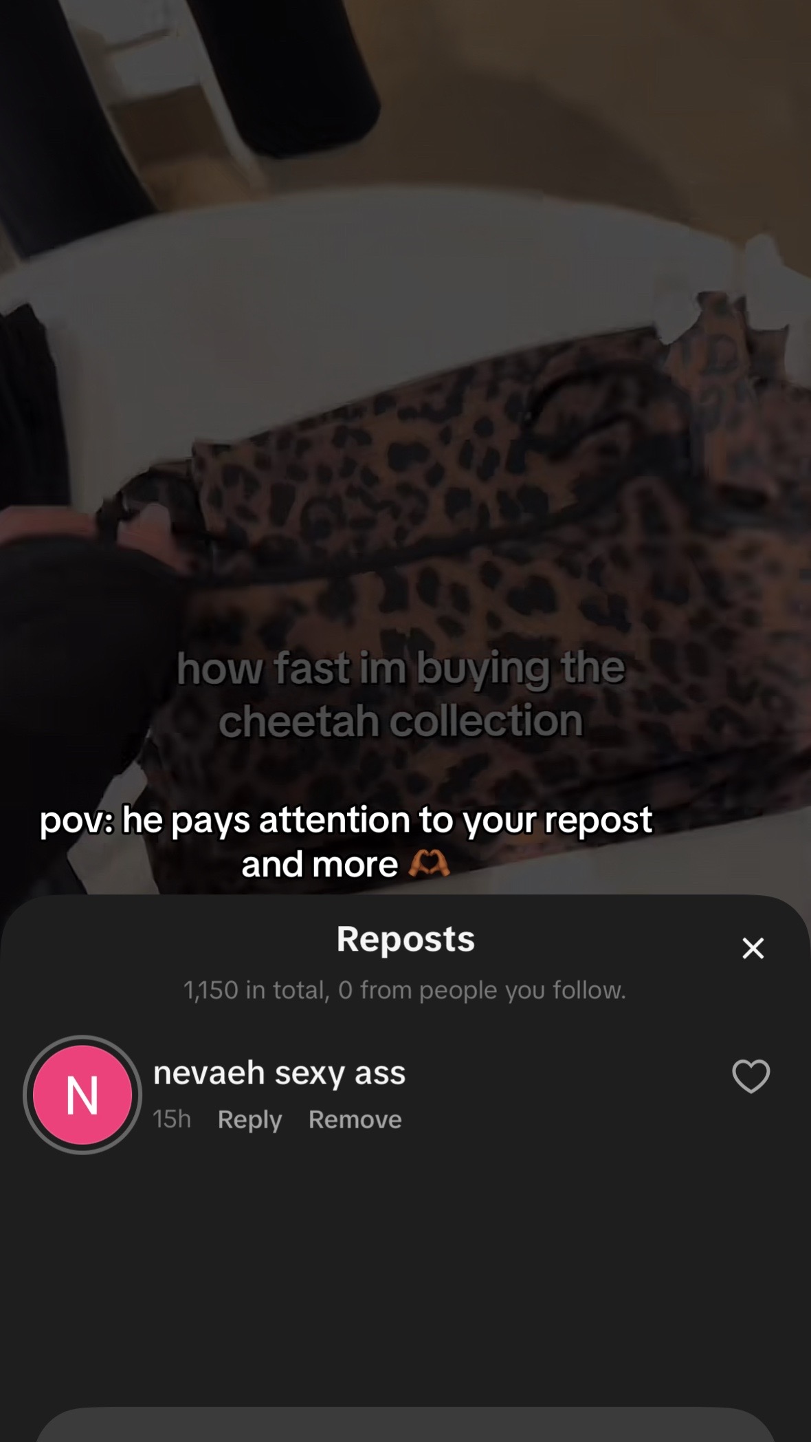 @nevaeh sexy ass