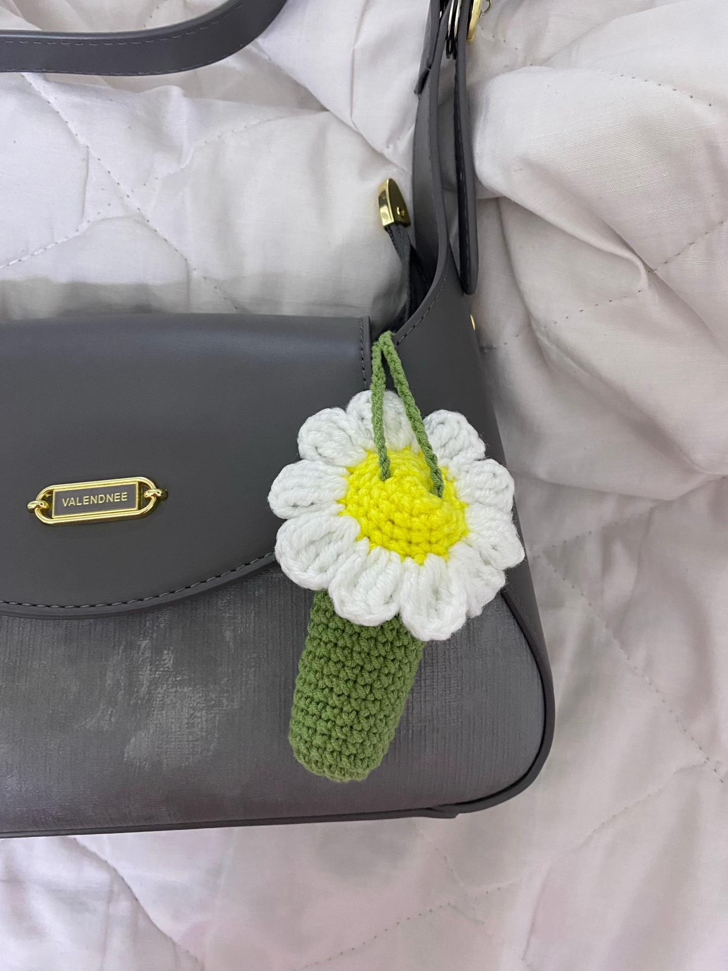 @crochet flower