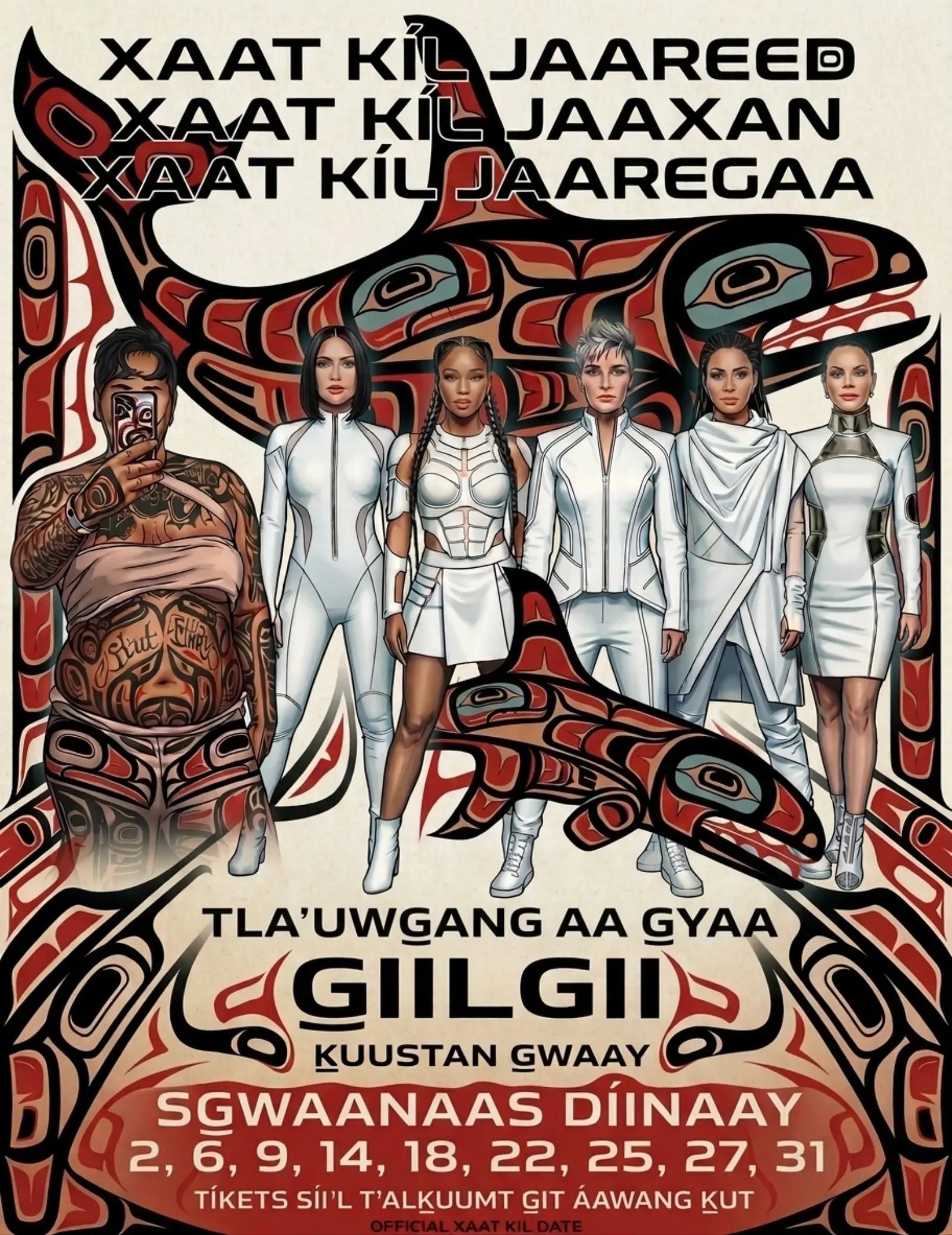 @Crazy Haida Woman's