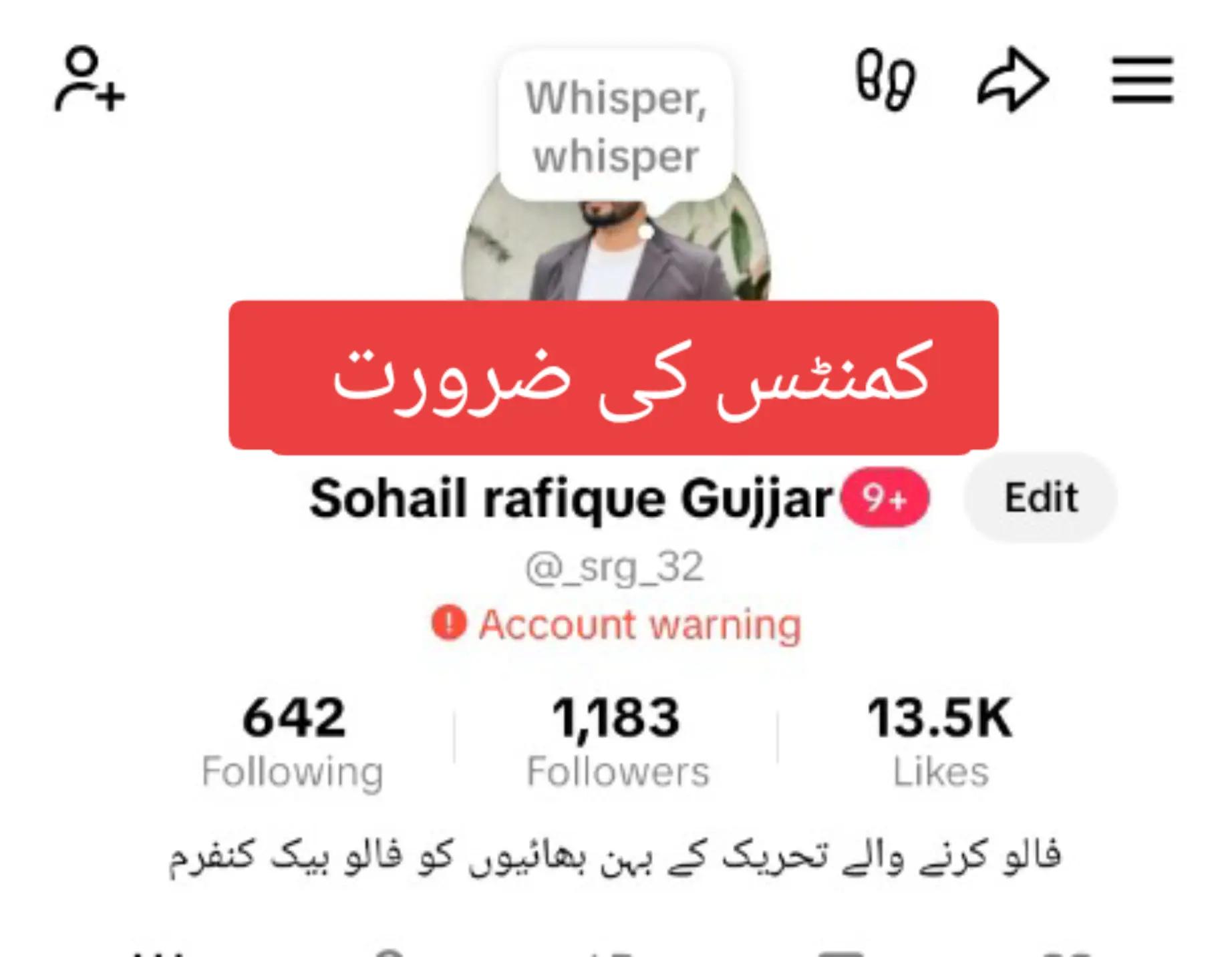 @Sohail rafique Gujjar