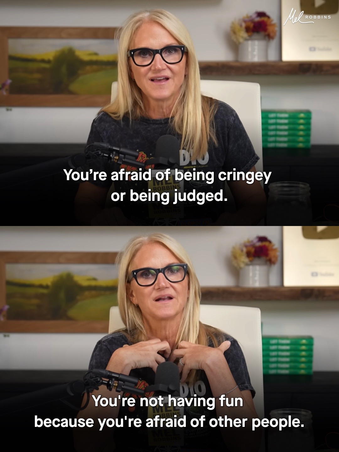 @Mel Robbins