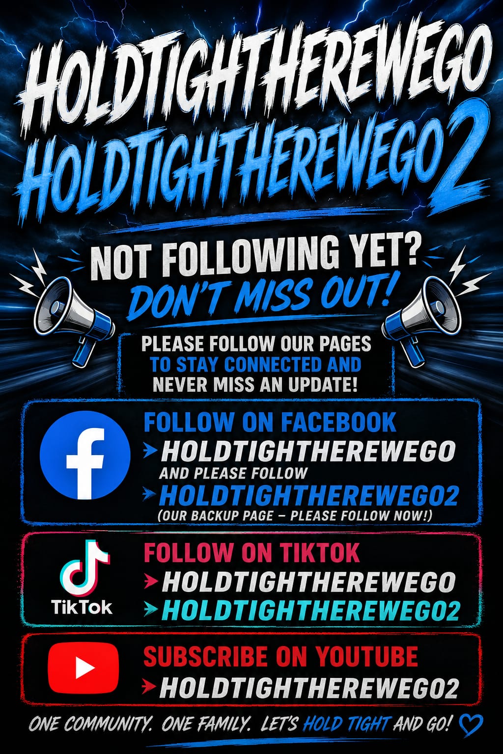 @Hold tight here we go