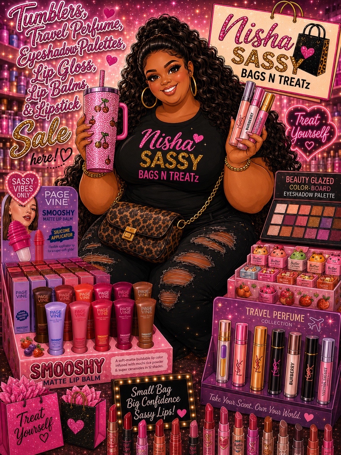 @Nisha Sassy Lip BeautyN Treatz
