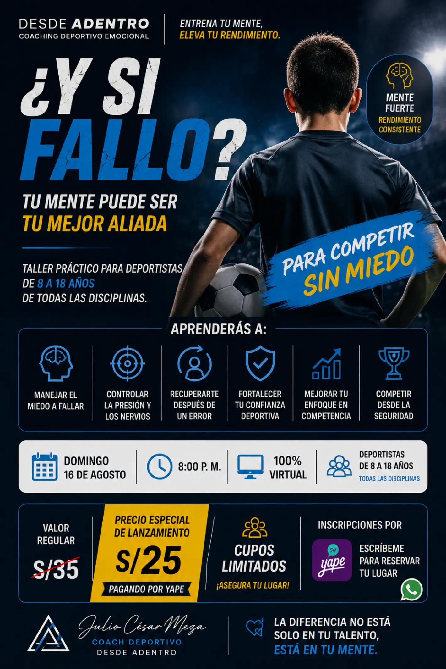 @Julio Meza coach deportivo