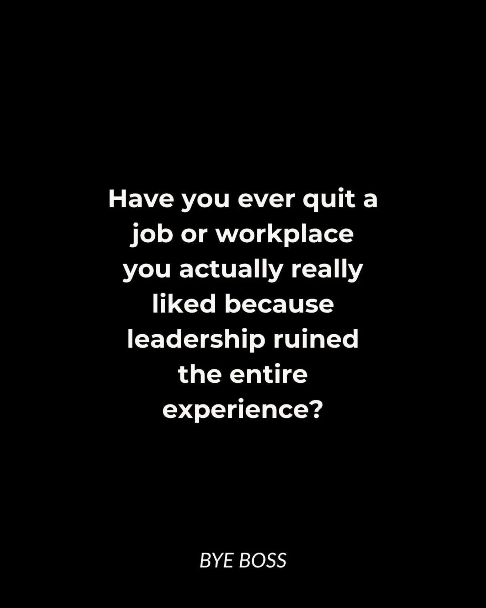 @Bye Boss | Toxic workplace