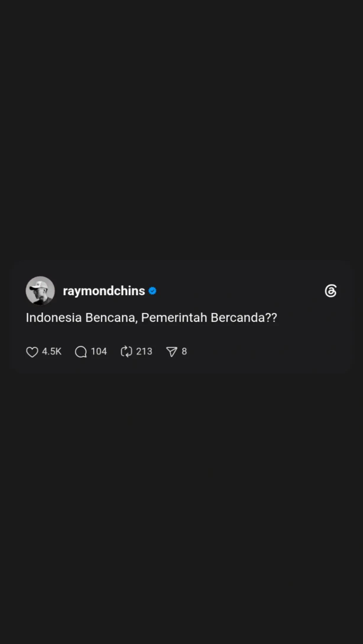 @Raymond Chin