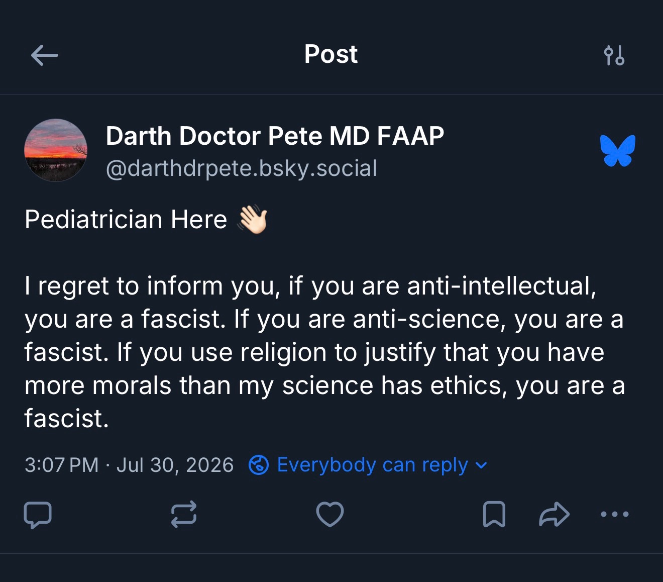 @Doctor Pete MD FAAP