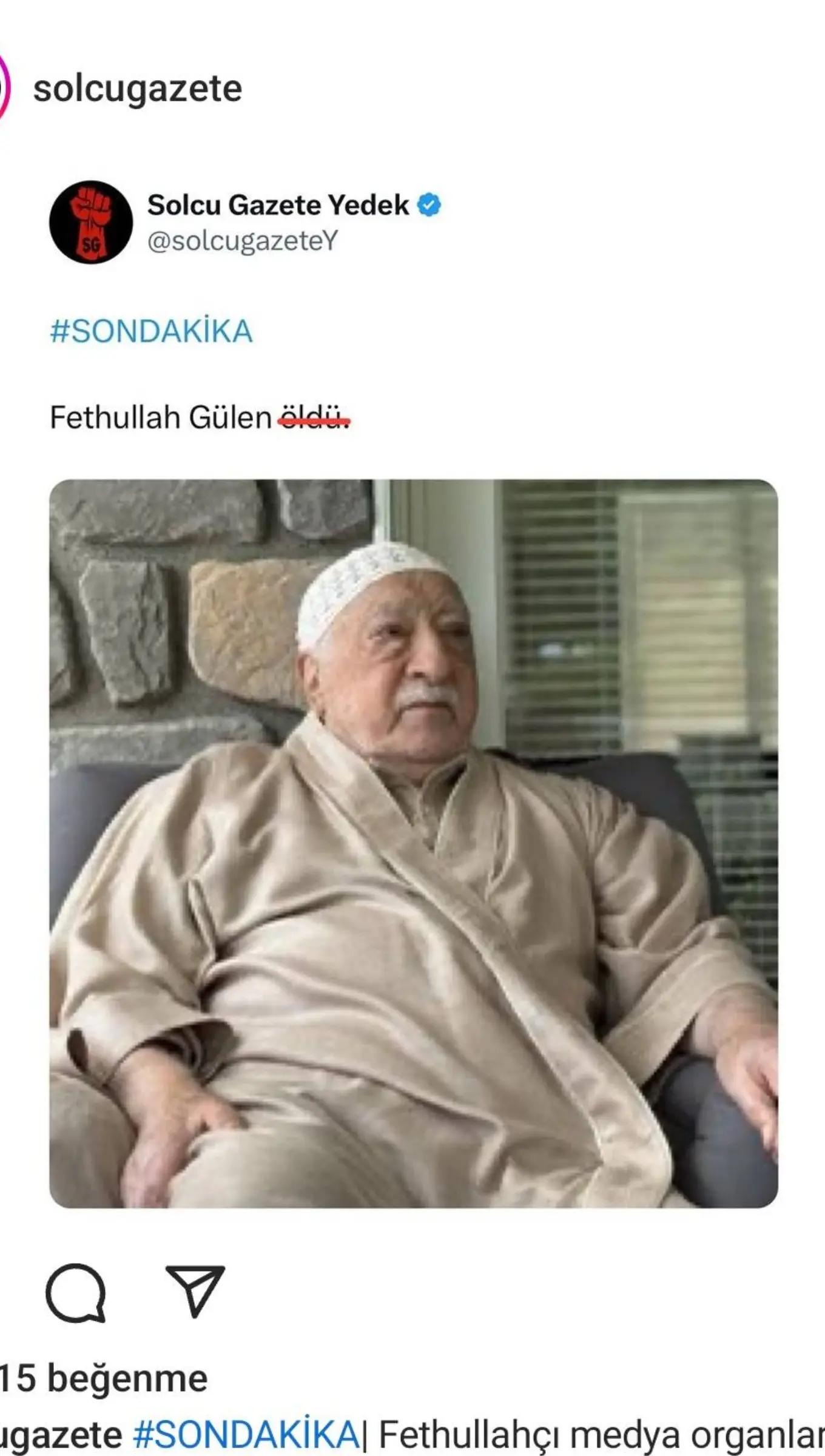@Fethullah G&uuml;len