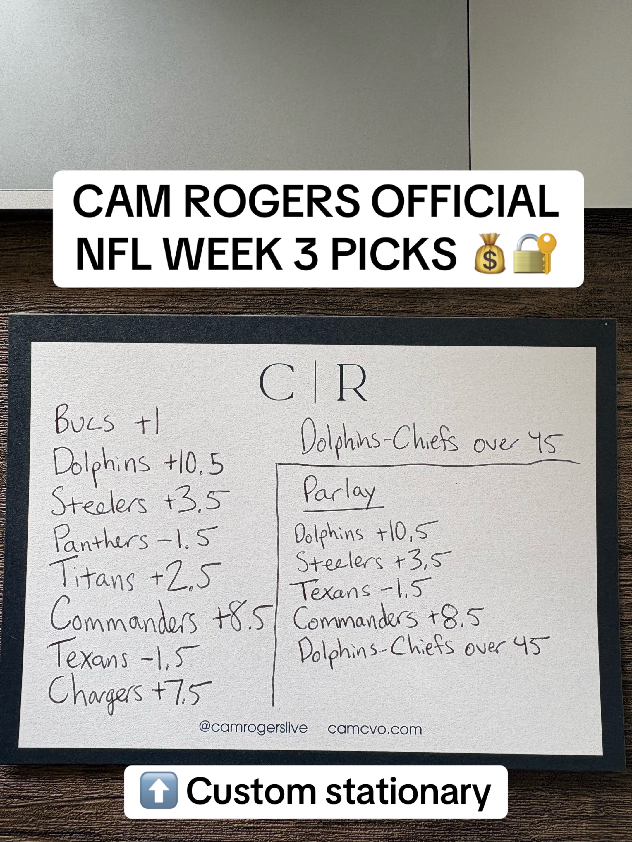 @Cam Rogers