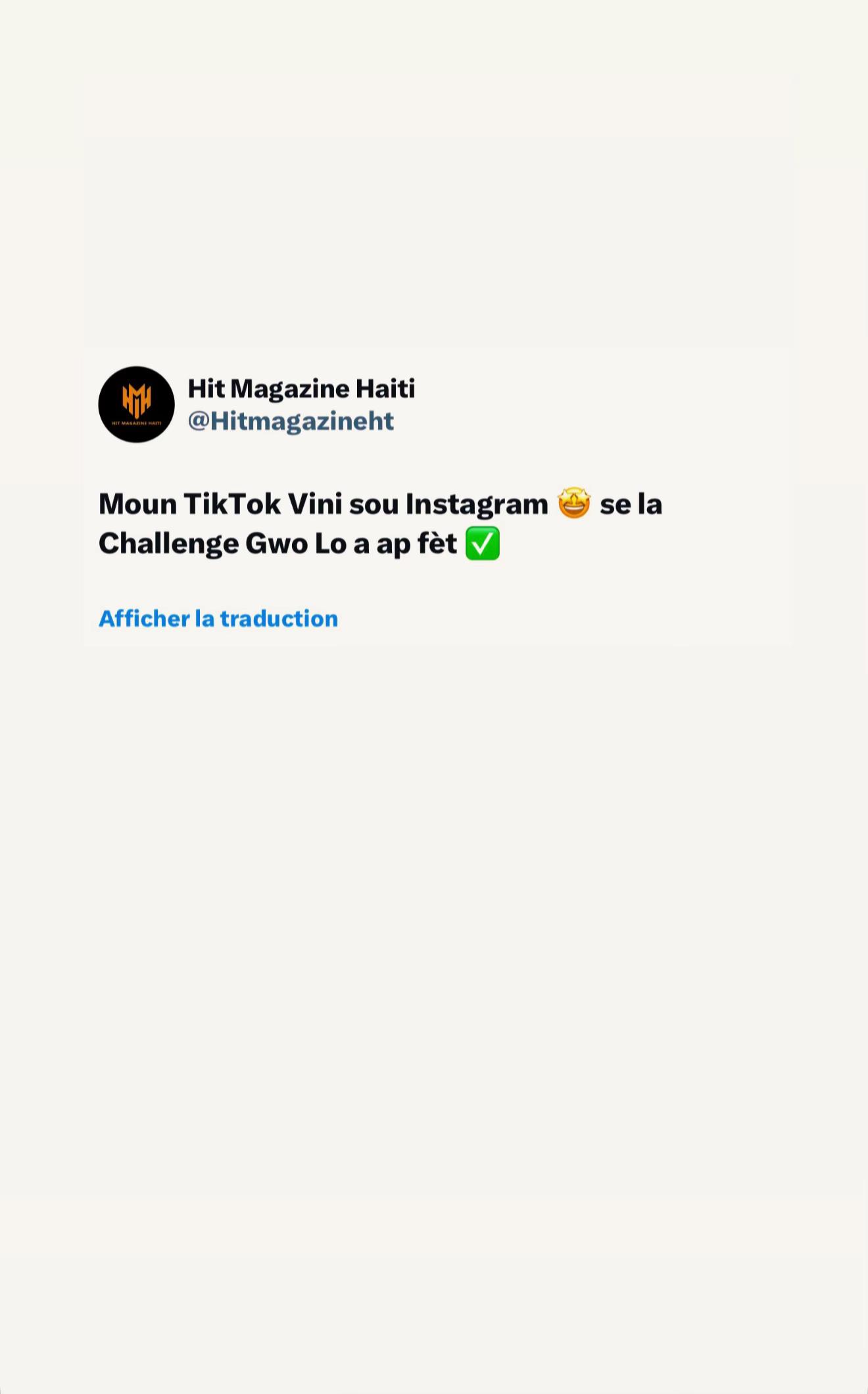 @Hit Magazine Haïti