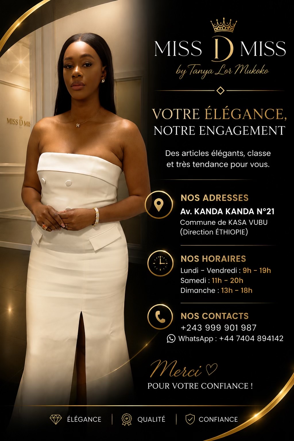 @Miss d Miss Tanya L’or Mukoko