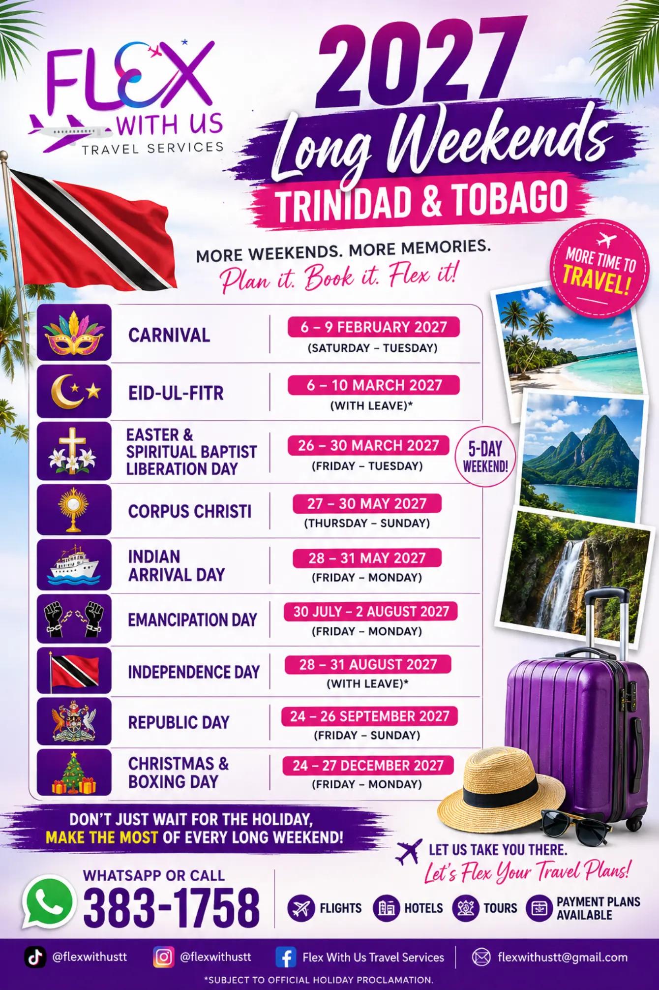 @Flex With Us Travel Services