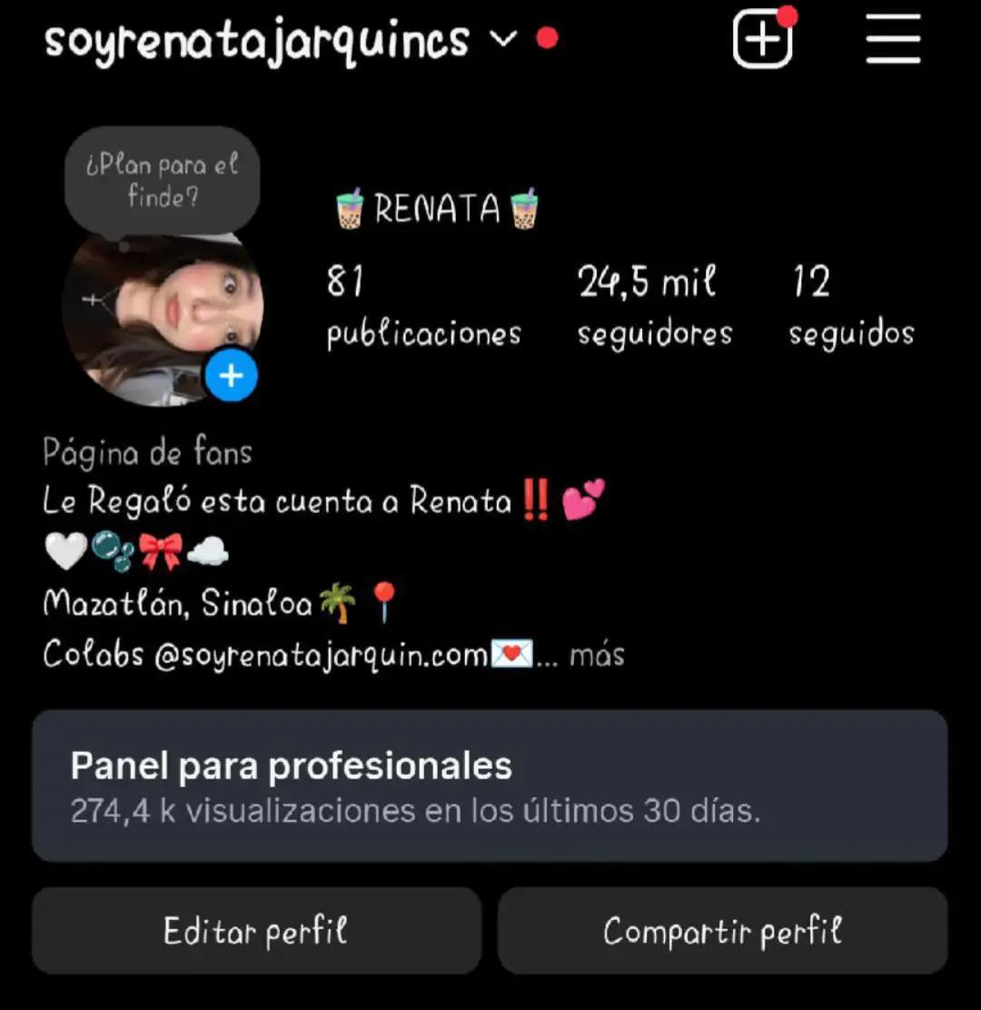 @Renata Jarquin FAN
