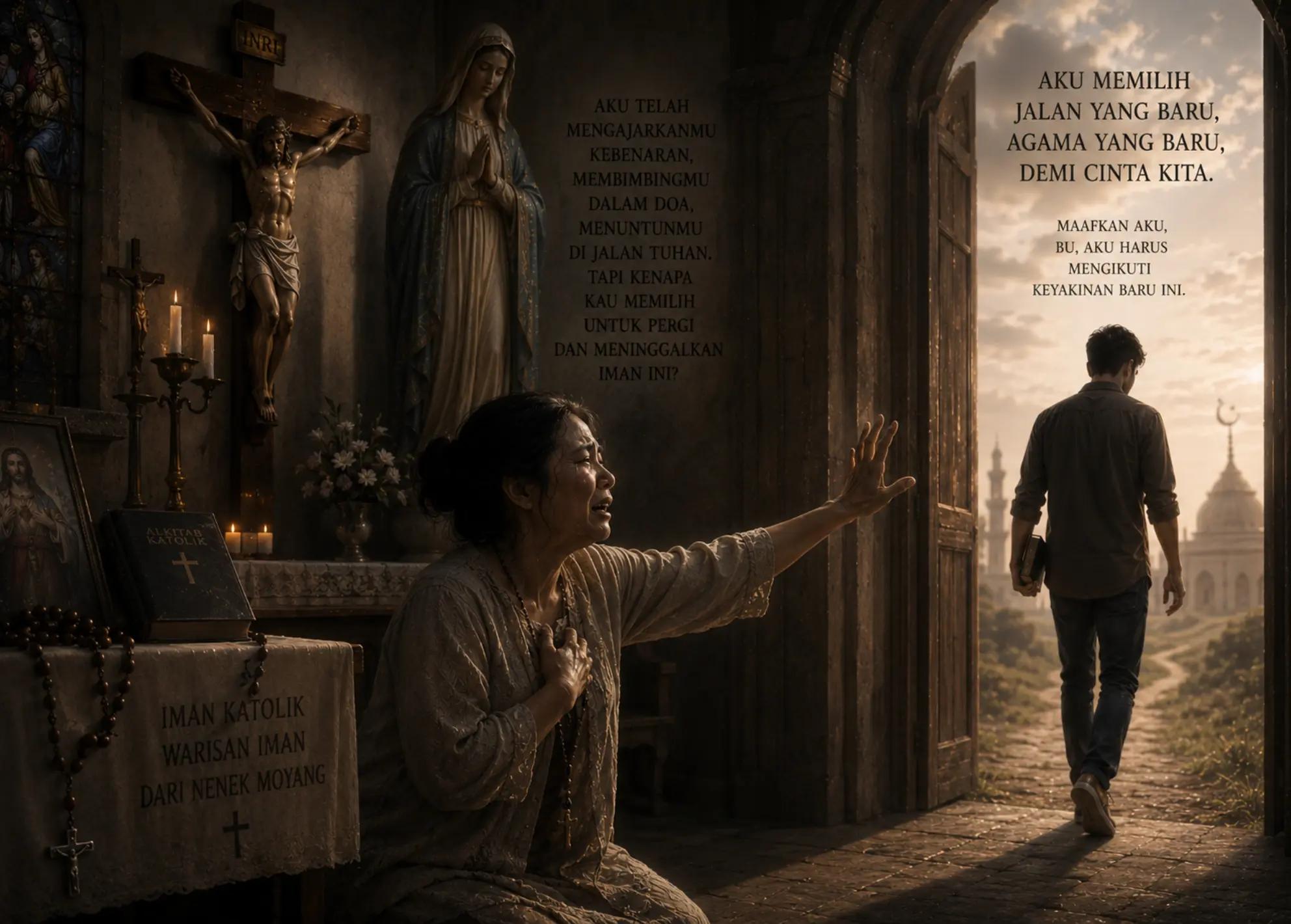 @the Virgin Mary