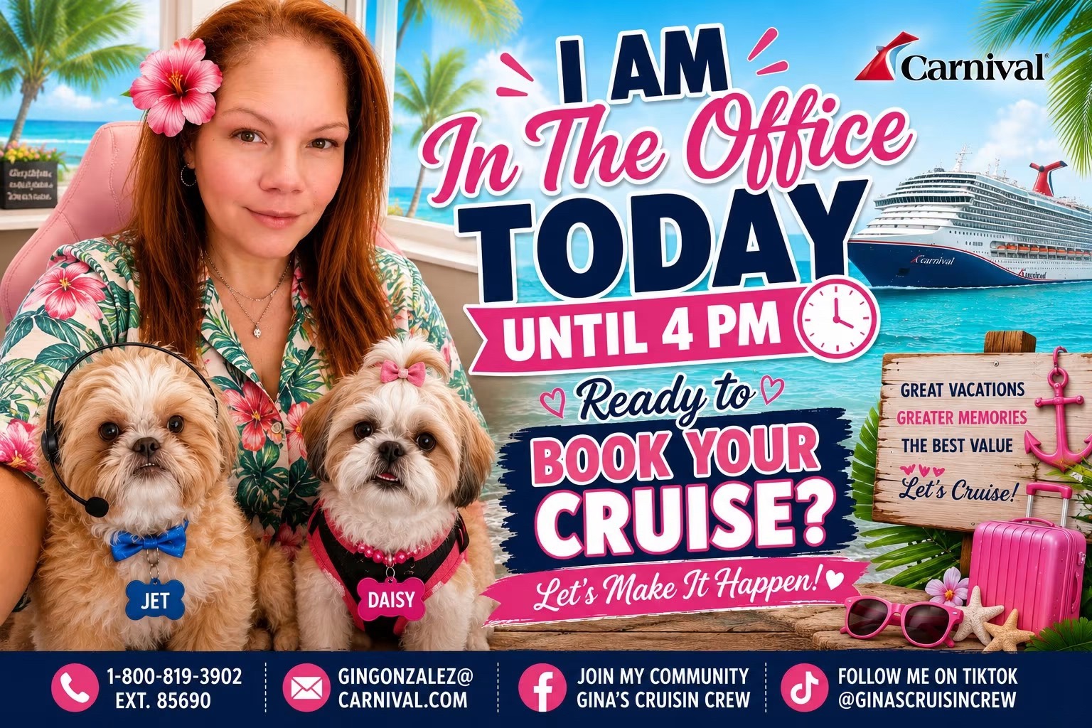 @๐ณ๏ธ Gina’s Cruisin Crew ๐ณ๏ธ