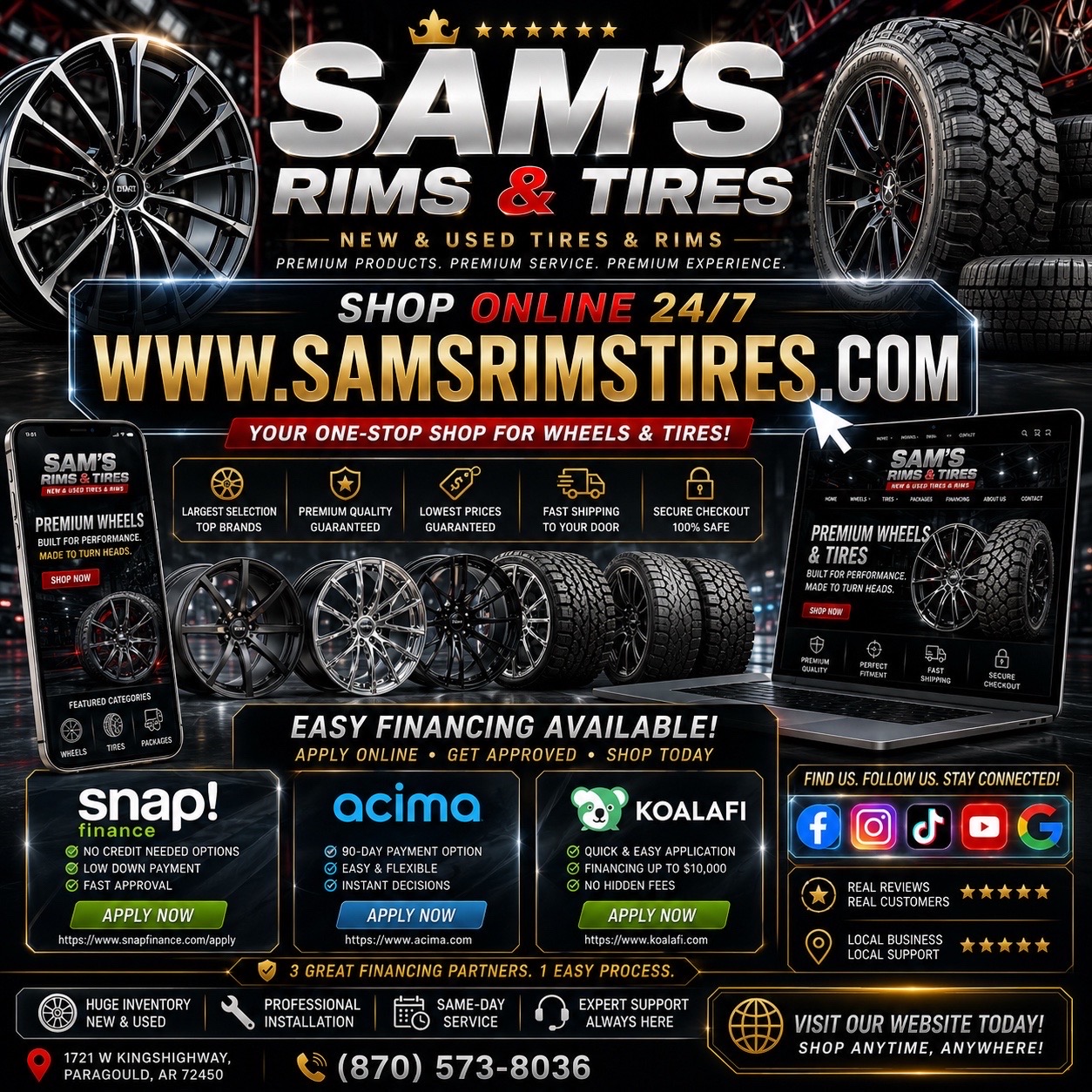 @Sam’s rims & tires