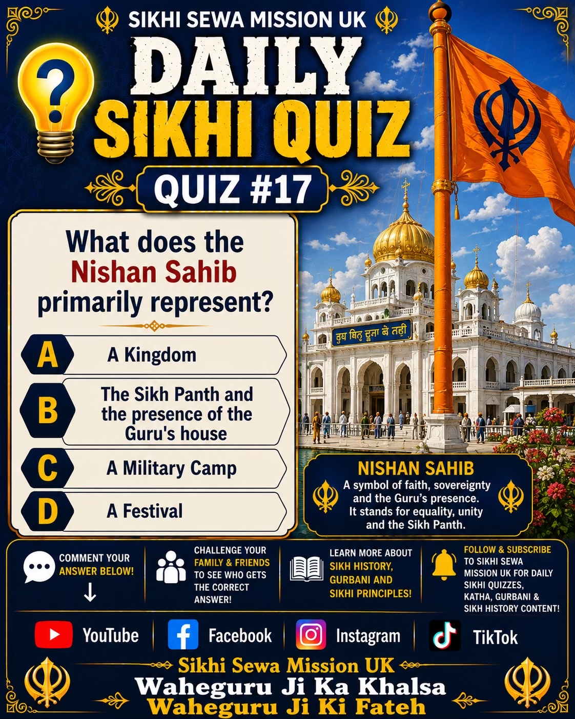 @Sikhi sewa mission Uk