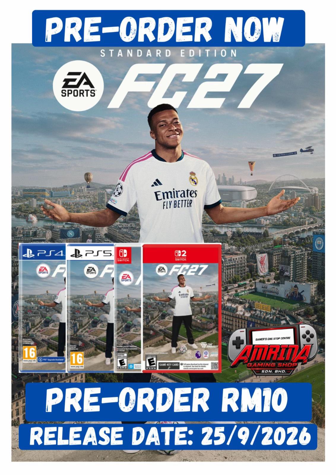 @AMRINA GAMING SHOP SDN. BHD.