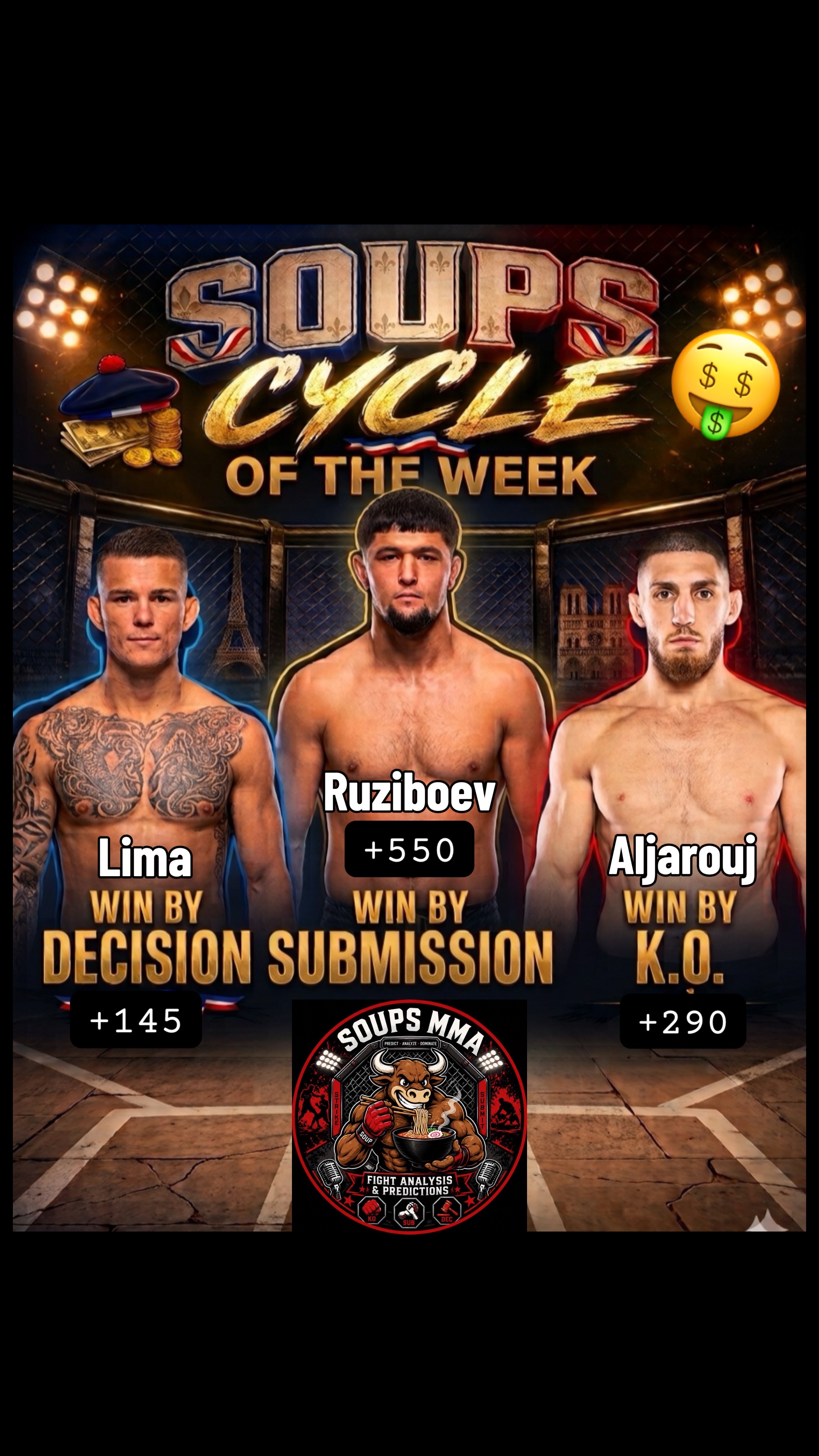 @🍜Soups MMA Preview 🍜