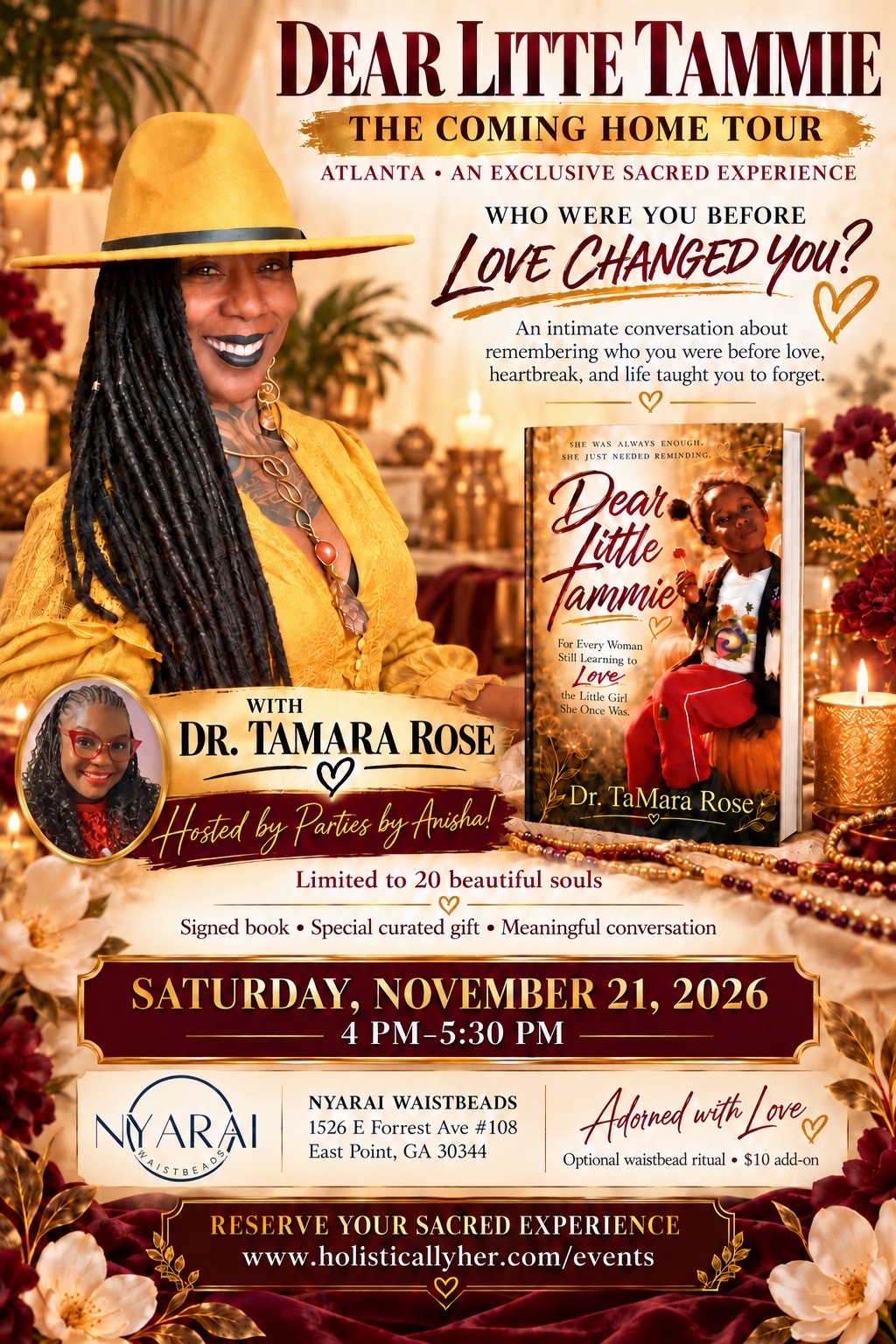 @Dr. TaMara Dear Little Tammie