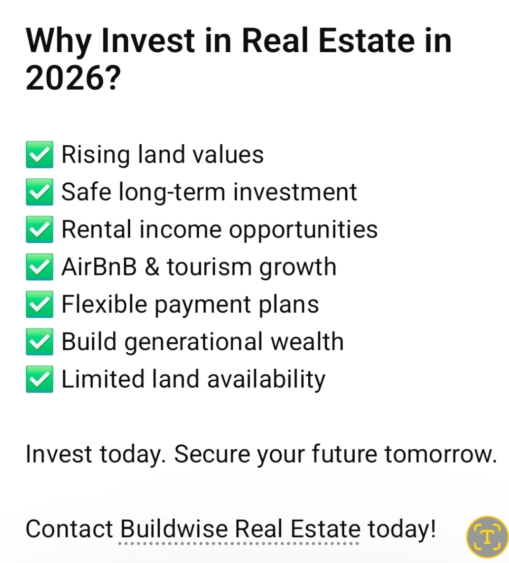 @BUILDWISE REAL ESTATE, GAMBIA