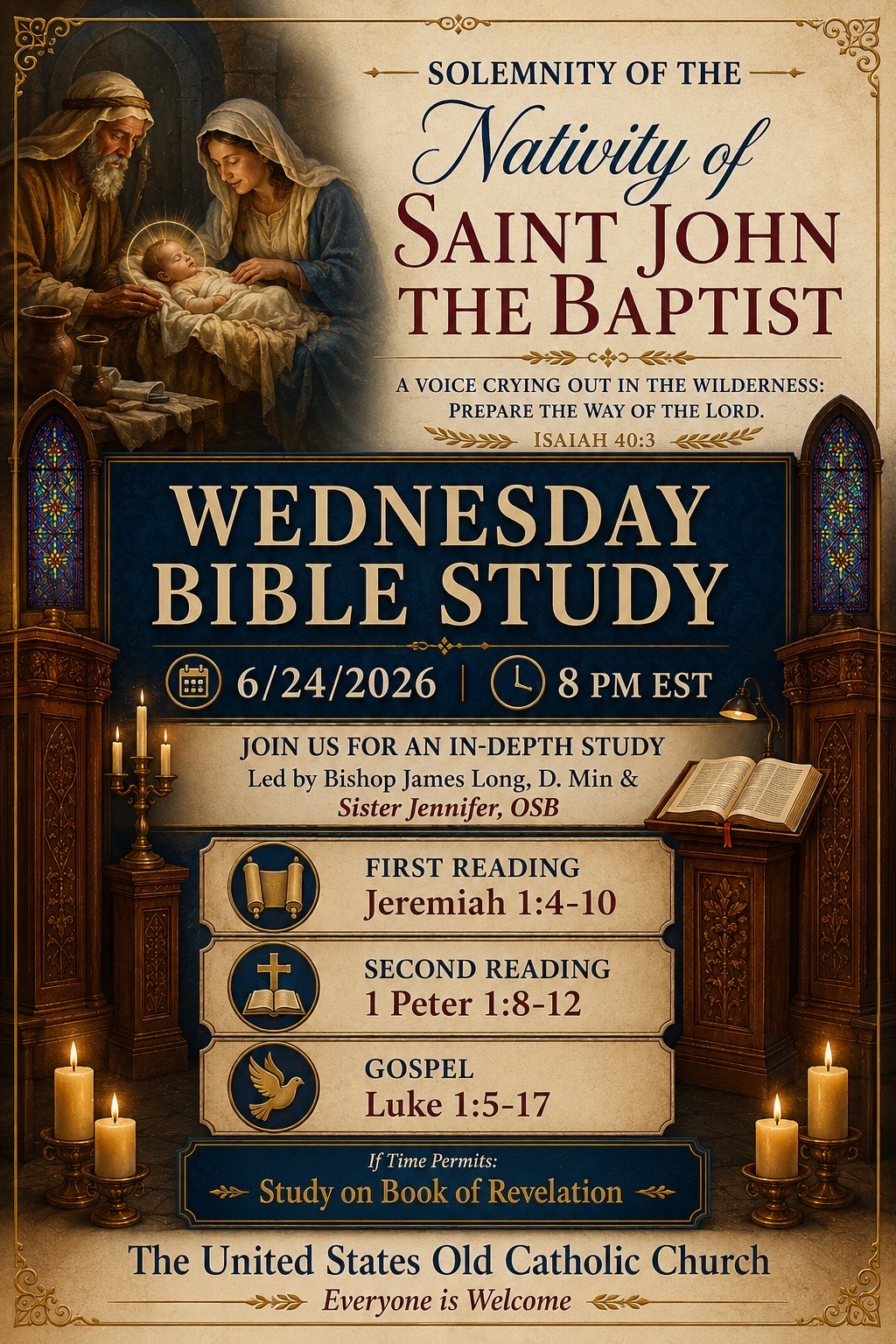 @Bishop James Long, D. Min.