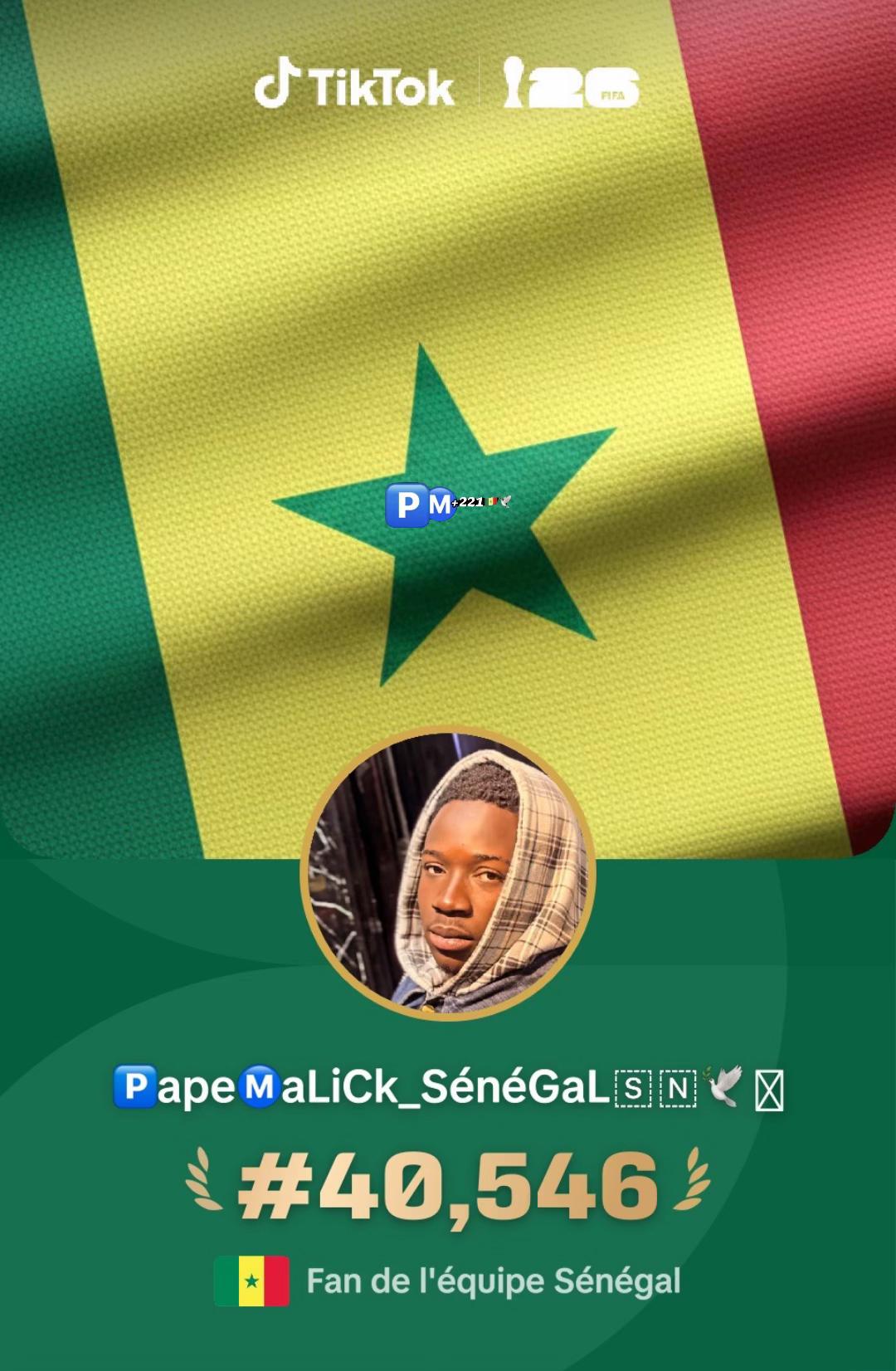 @🅿️apeⓂ️aLiCk_S&eacute;n&eacute;GaL🇸🇳🕊️ ✪