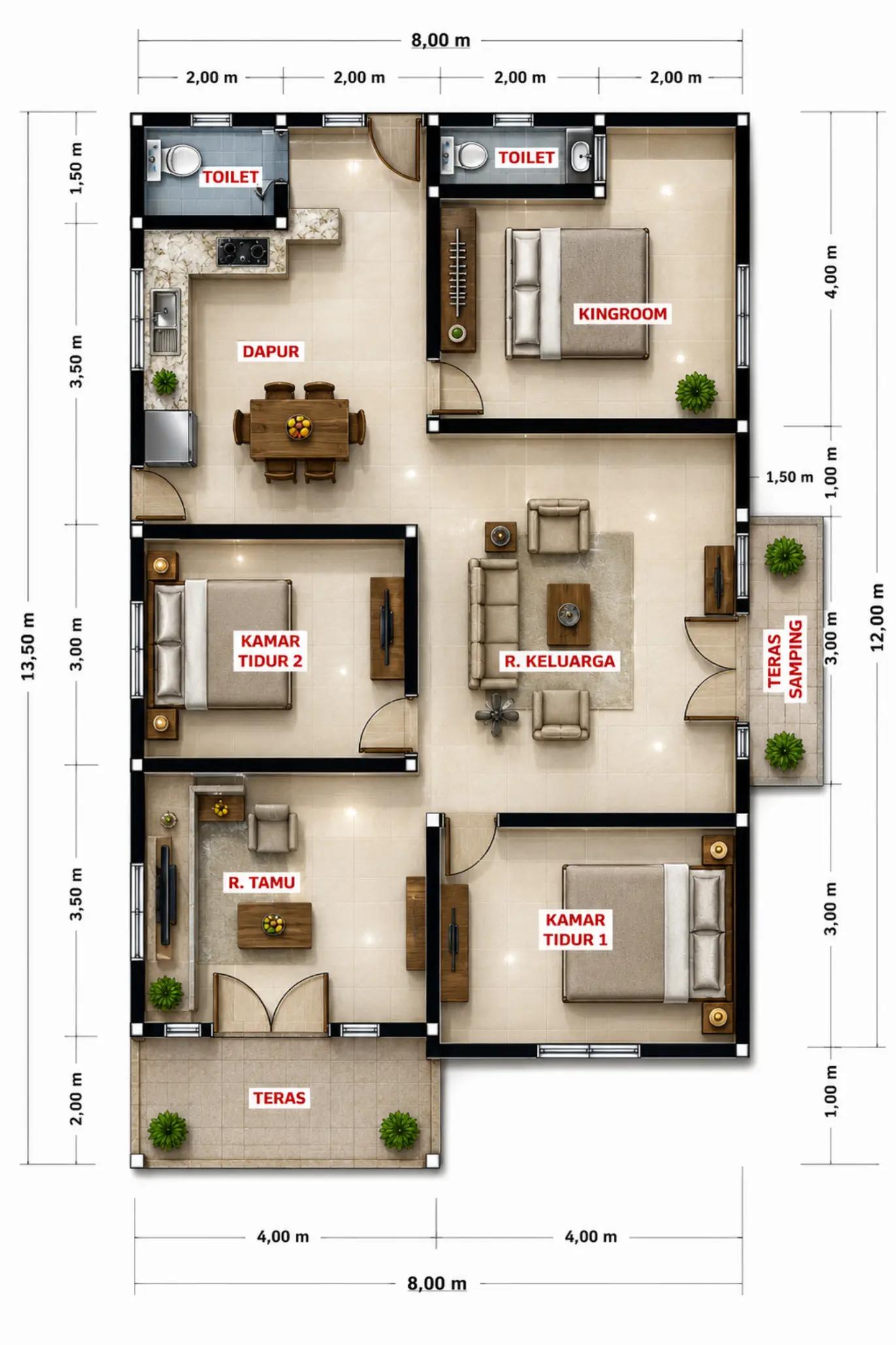 @DESAIN RUMAH LISTANTO ARCH