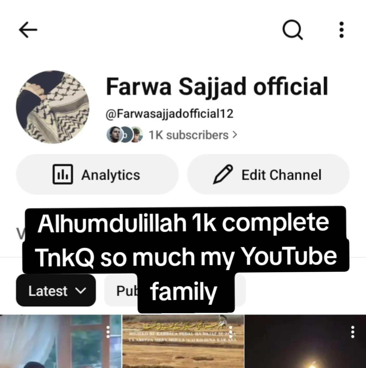@kaneezemahdi 💞
