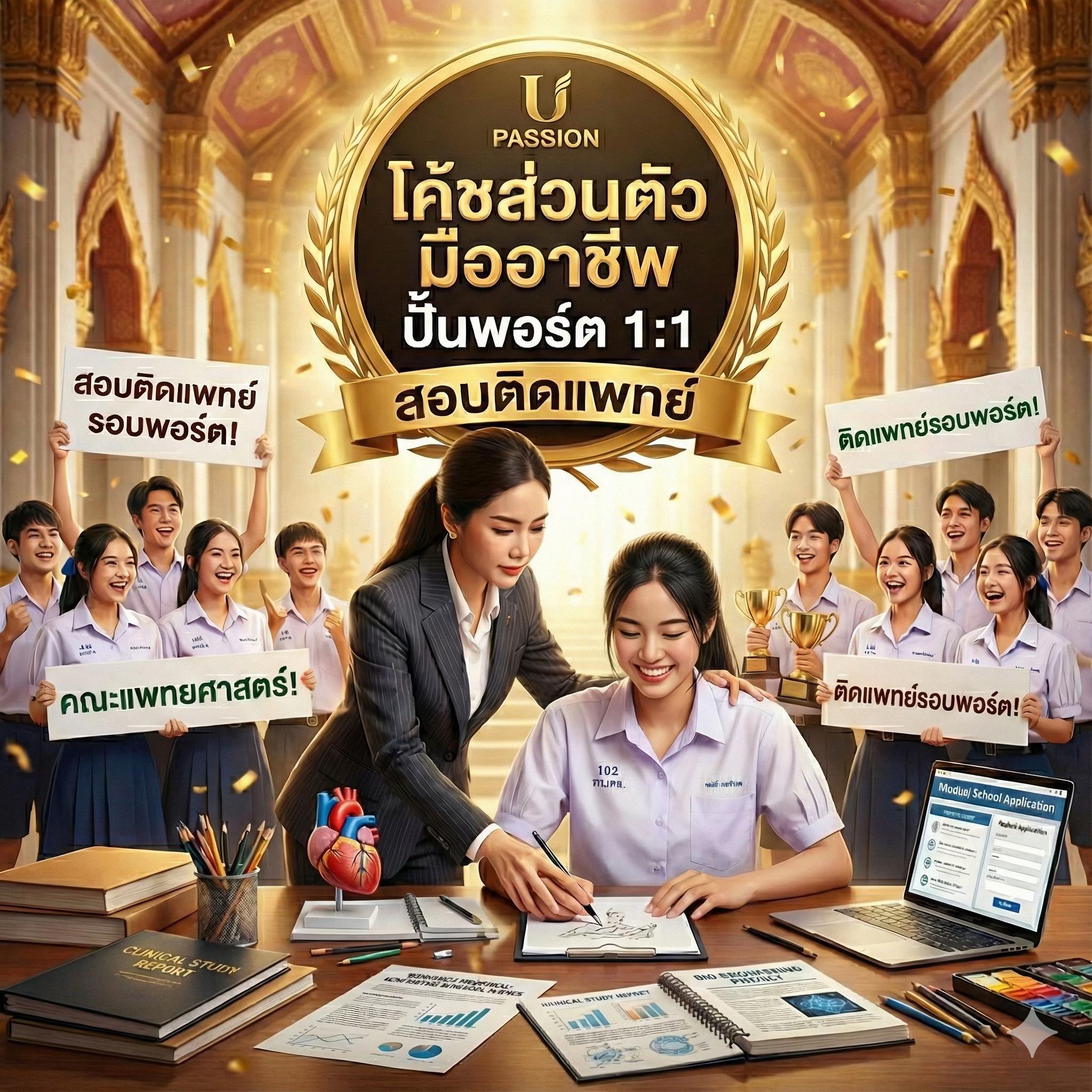 @U Passion ติวออนไลน์ ไม่ซ้ำใคร