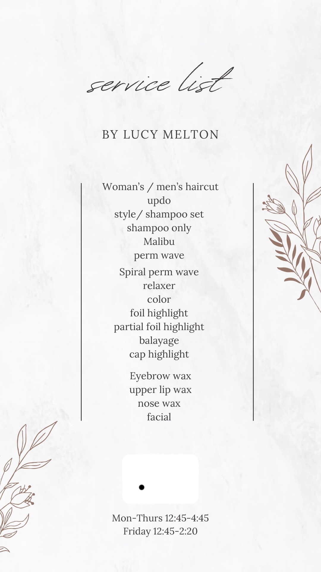 @LUC | IN HAIRSTYLIST
