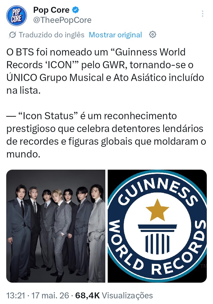 @informações do k-pop