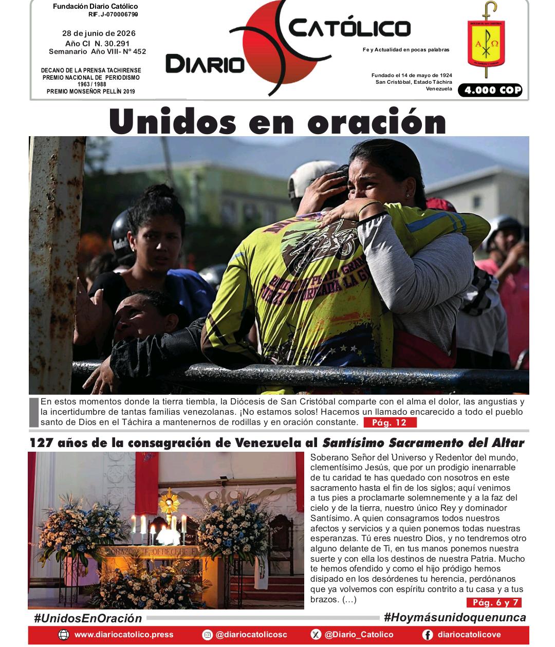 @Diario Cat&oacute;lico