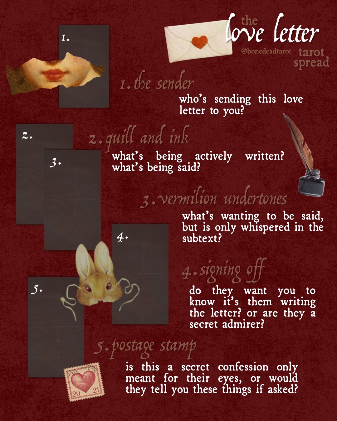 @bone dead tarot | beth ✰