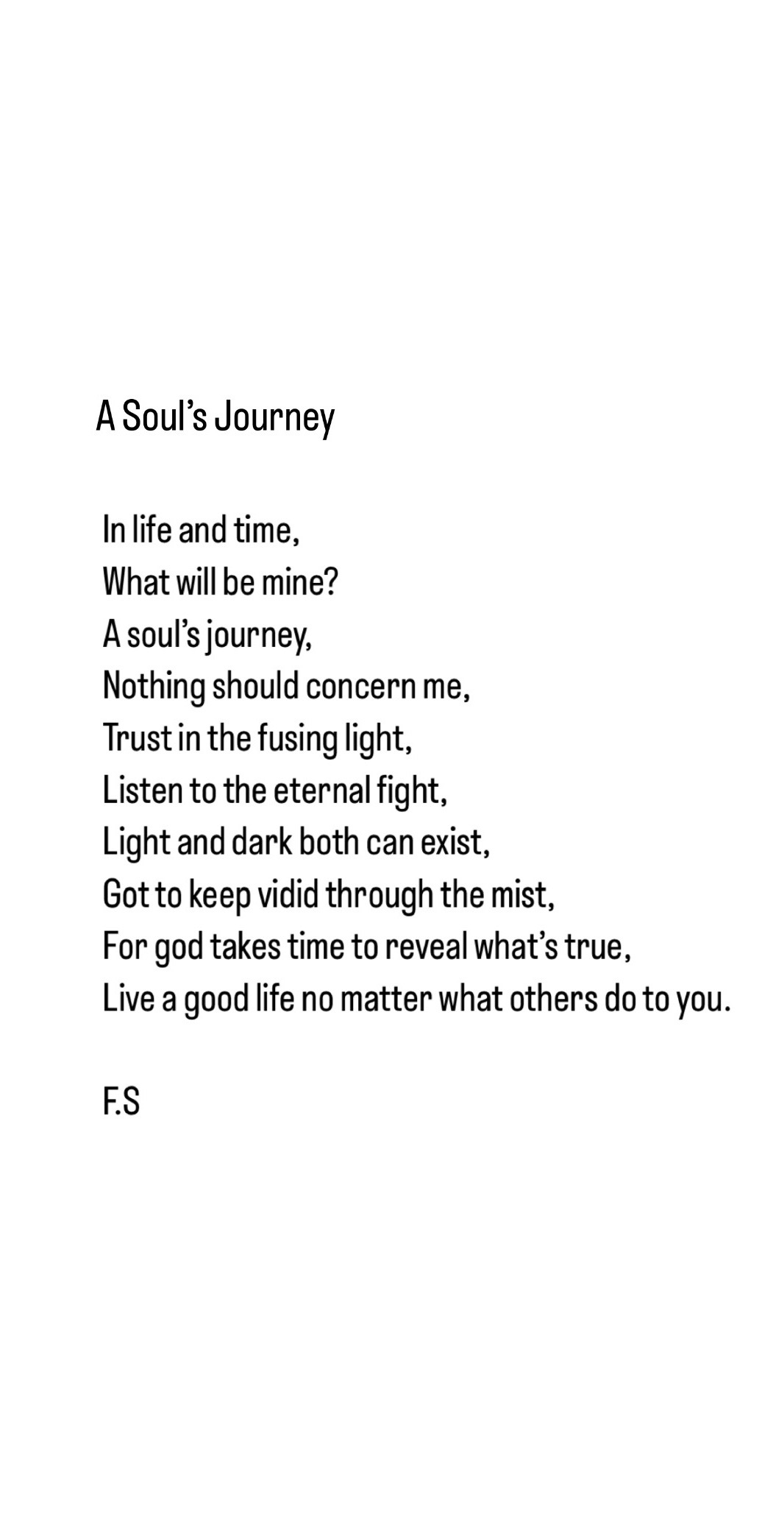@poems for you