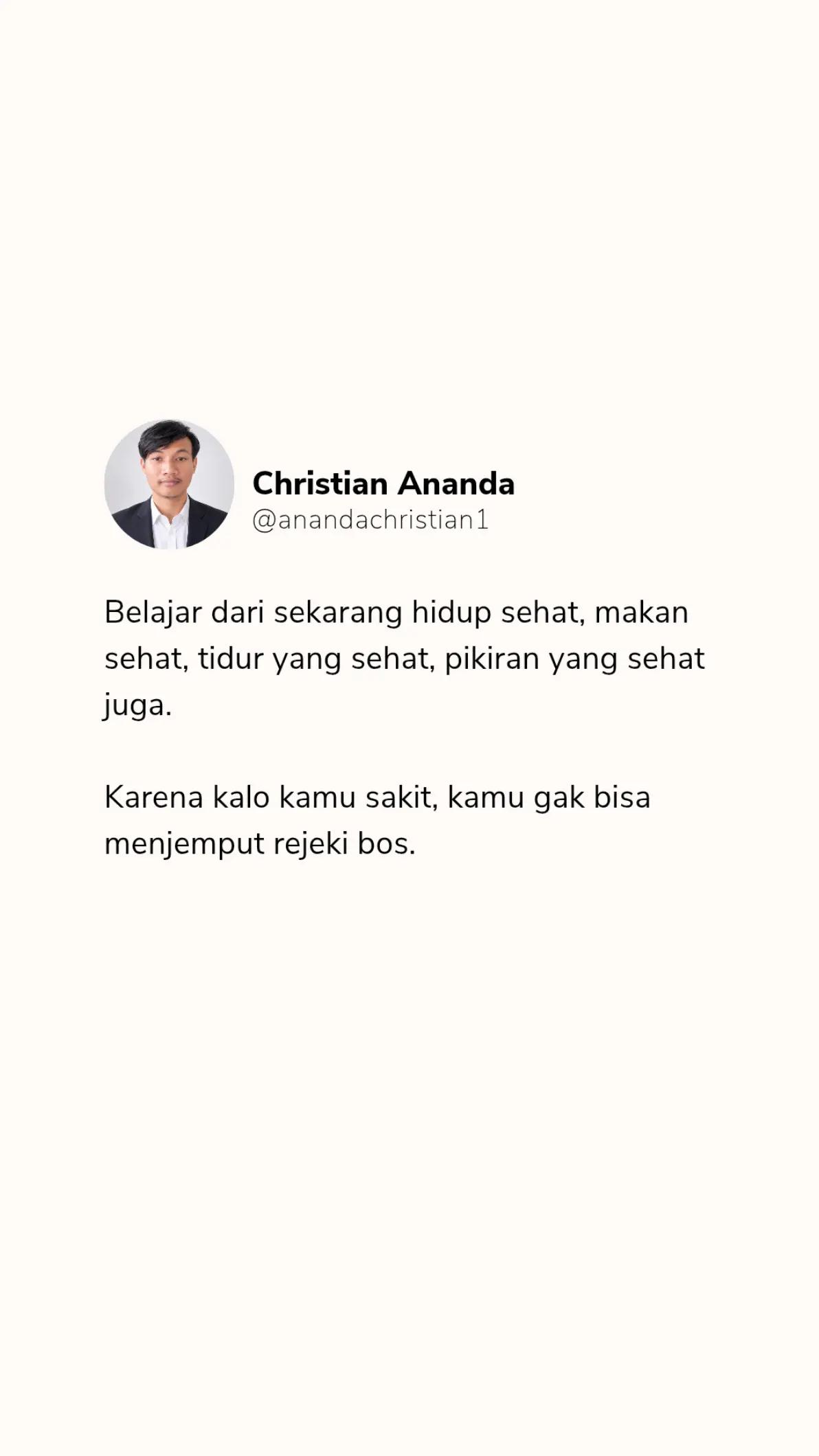@Anandachristian