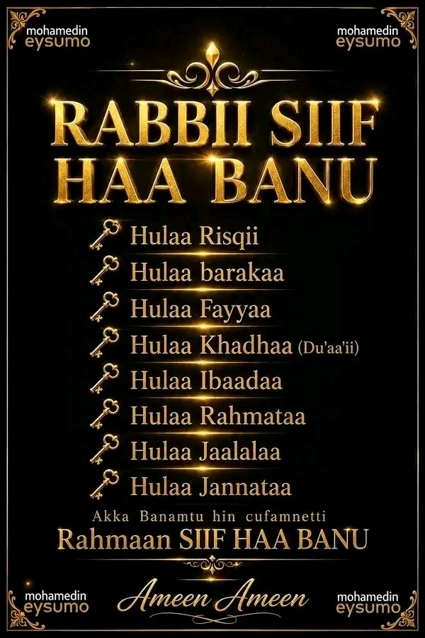 @Salat is must