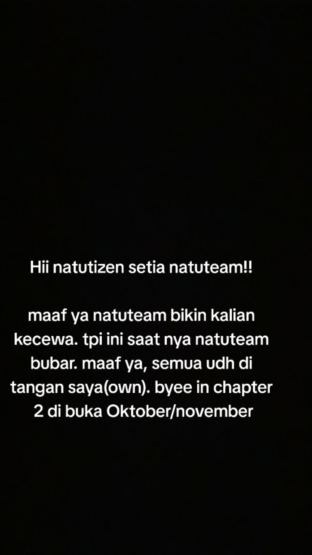 @bubar. see you in part 2