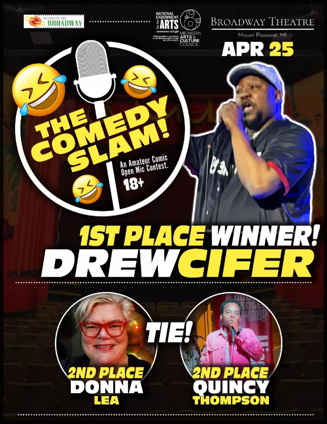 @Drewcifer The Comedian
