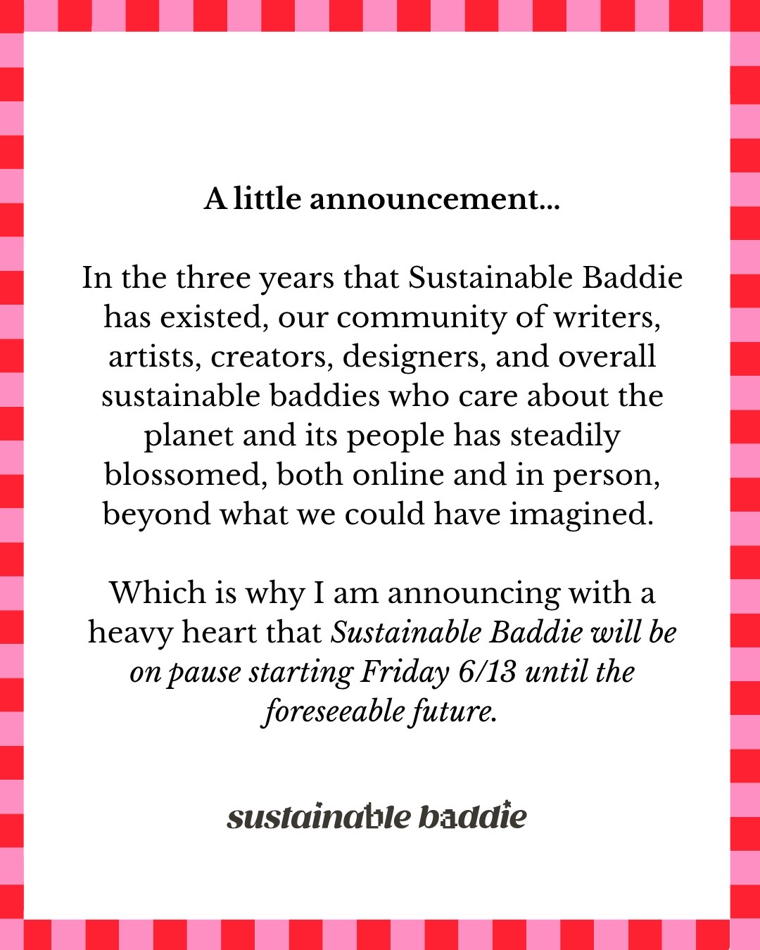 @Sustainable Baddie