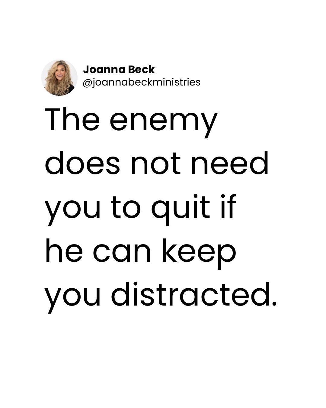 @Joanna Beck Ministries