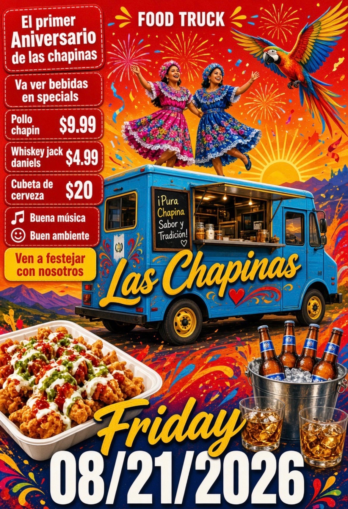 @food truck las Chapinas 502