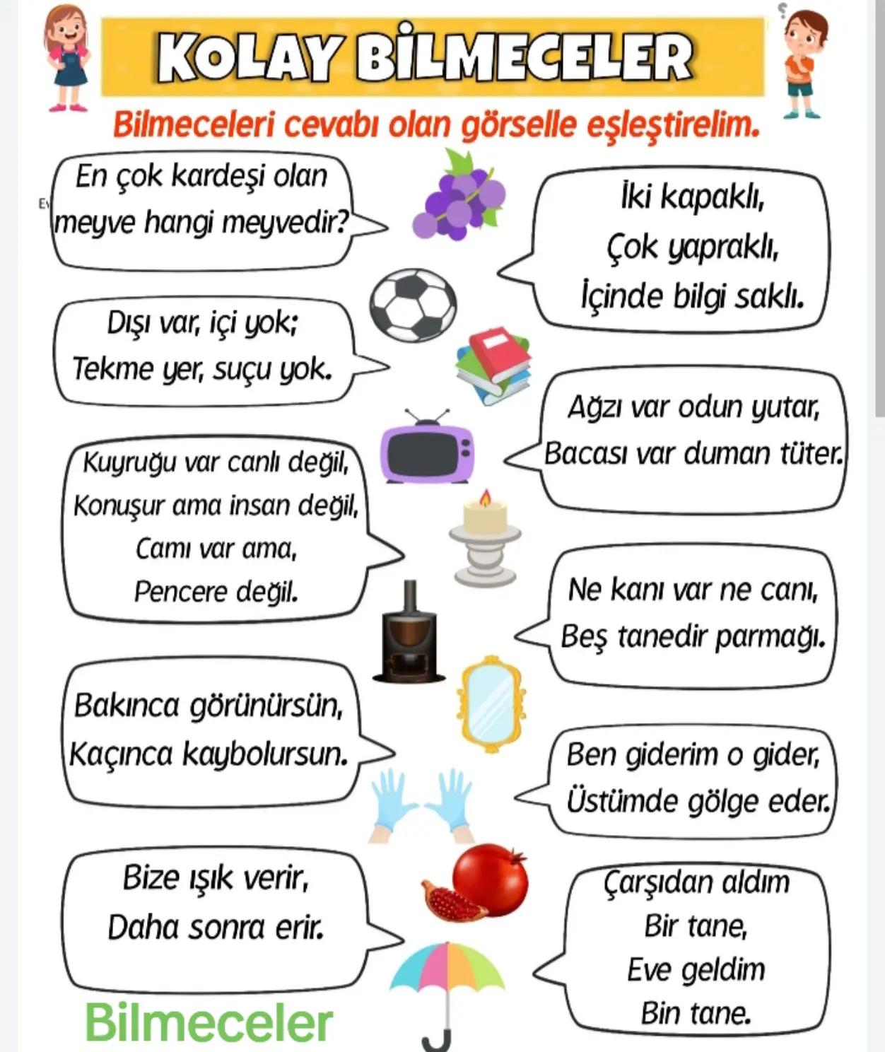 @Onur Çayğaracı 🌼Bilmeceler