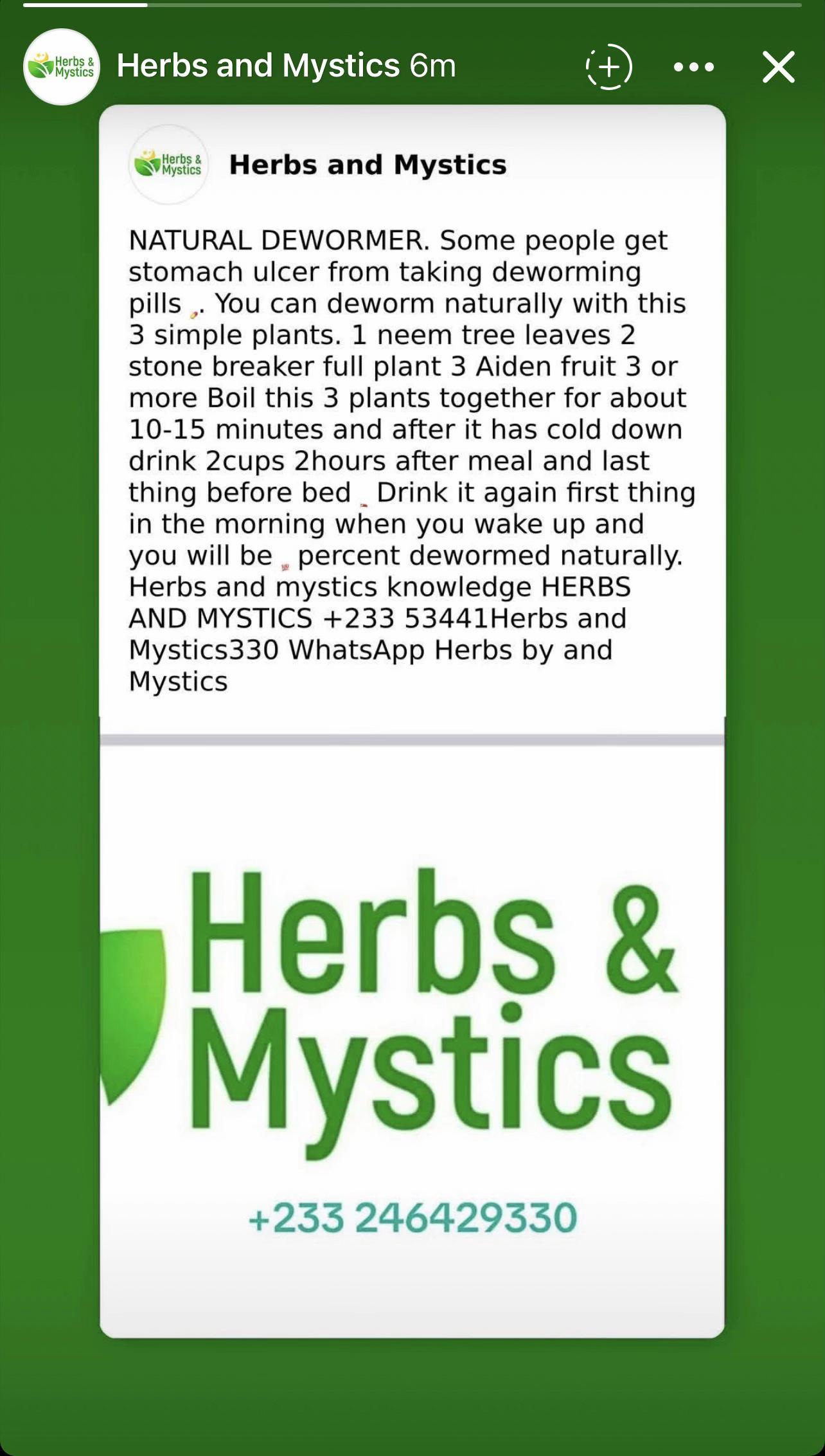 @Herbs And Mystics