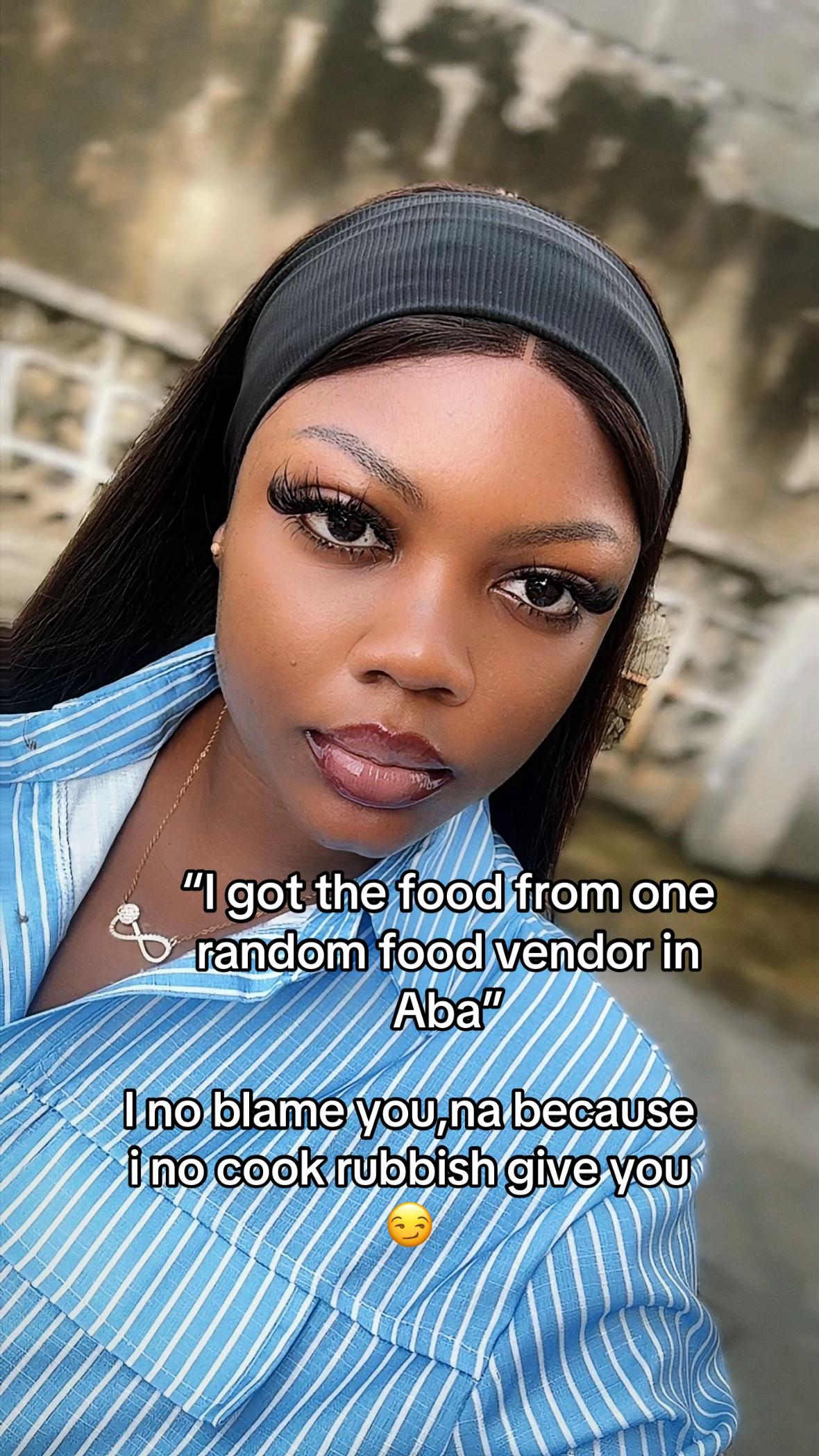 @Food vendor in Aba📍