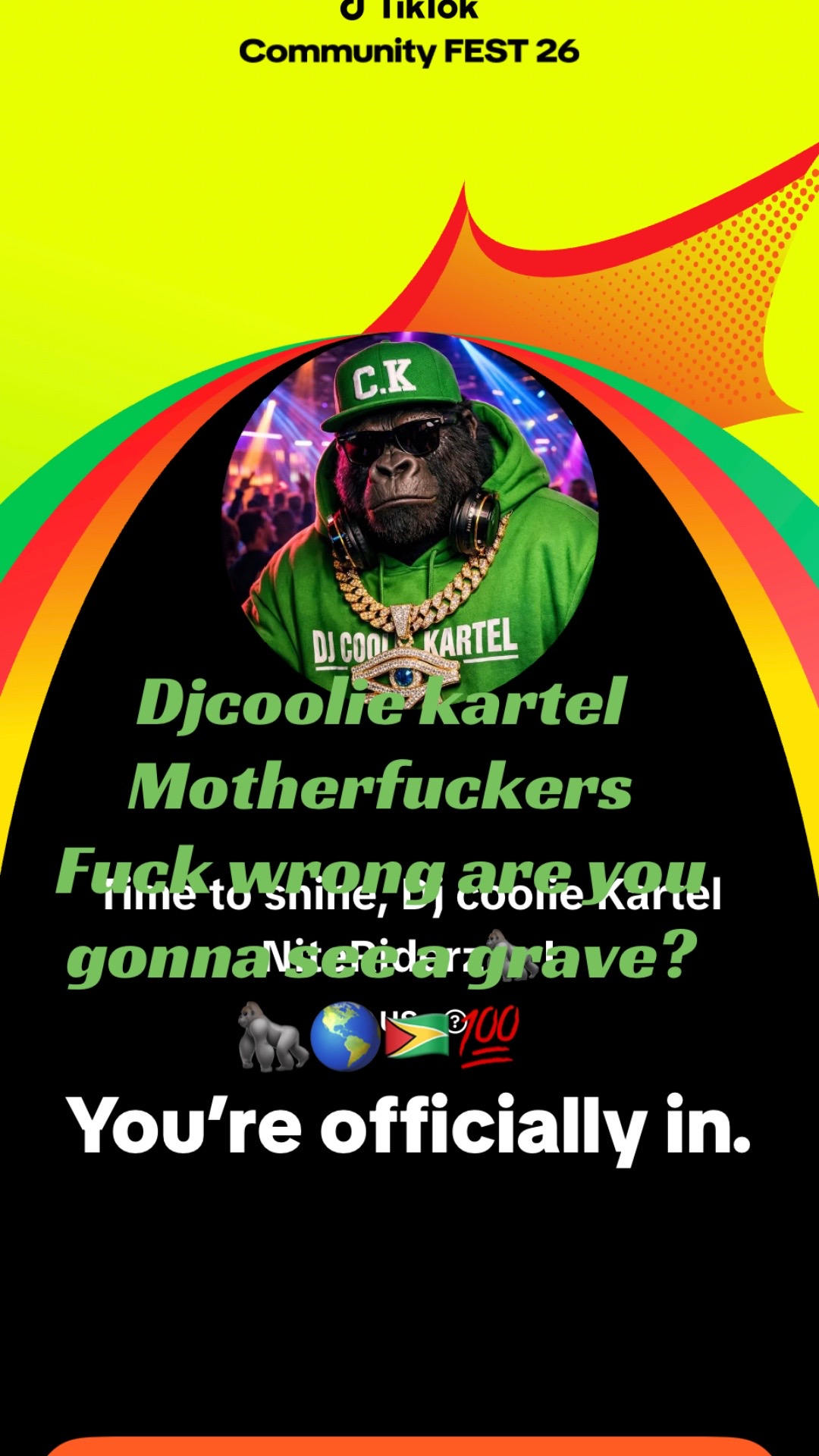@Dj coolie Kartel NiteRiderz🦍